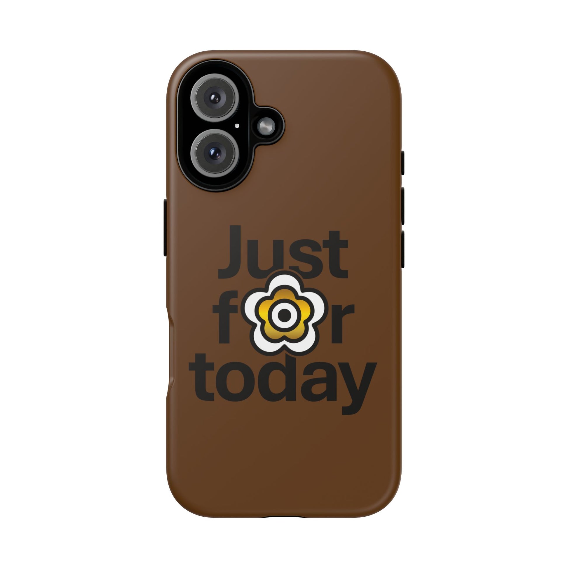 P🌺🌺P2Poppies Just for Today i-Phone Case – Inspirational Recovery Protection