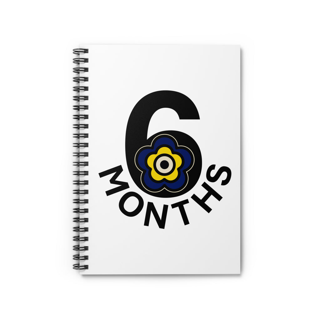 P🌺🌺P2Poppies 6 Months Journal — Record & Reflect Your Journey