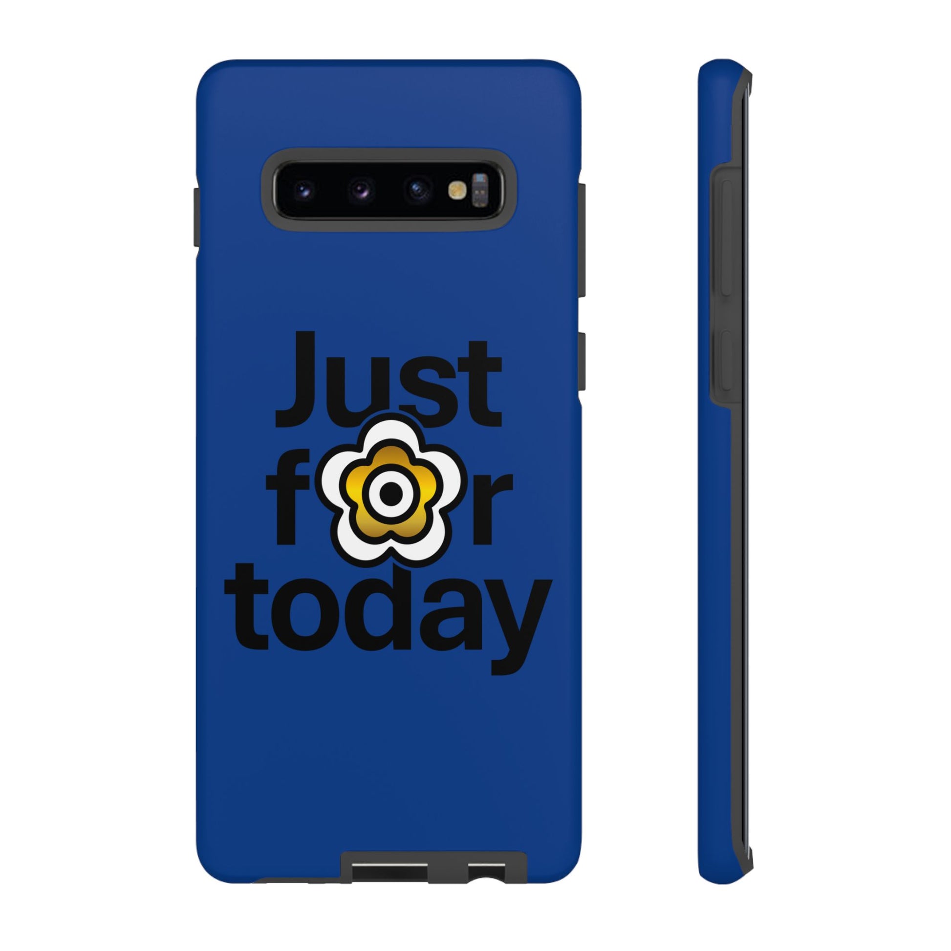 P🌺🌺P2Poppies Just for Today Samsung Phone Case – Inspirational Recovery Protection