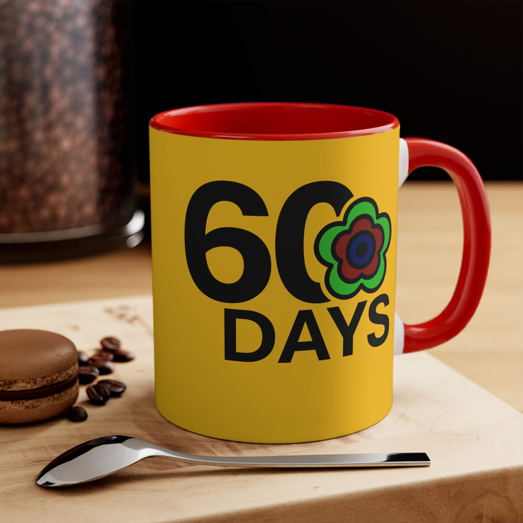 P🌺🌺P2Poppies 60 Days – Motivational Recovery Mug