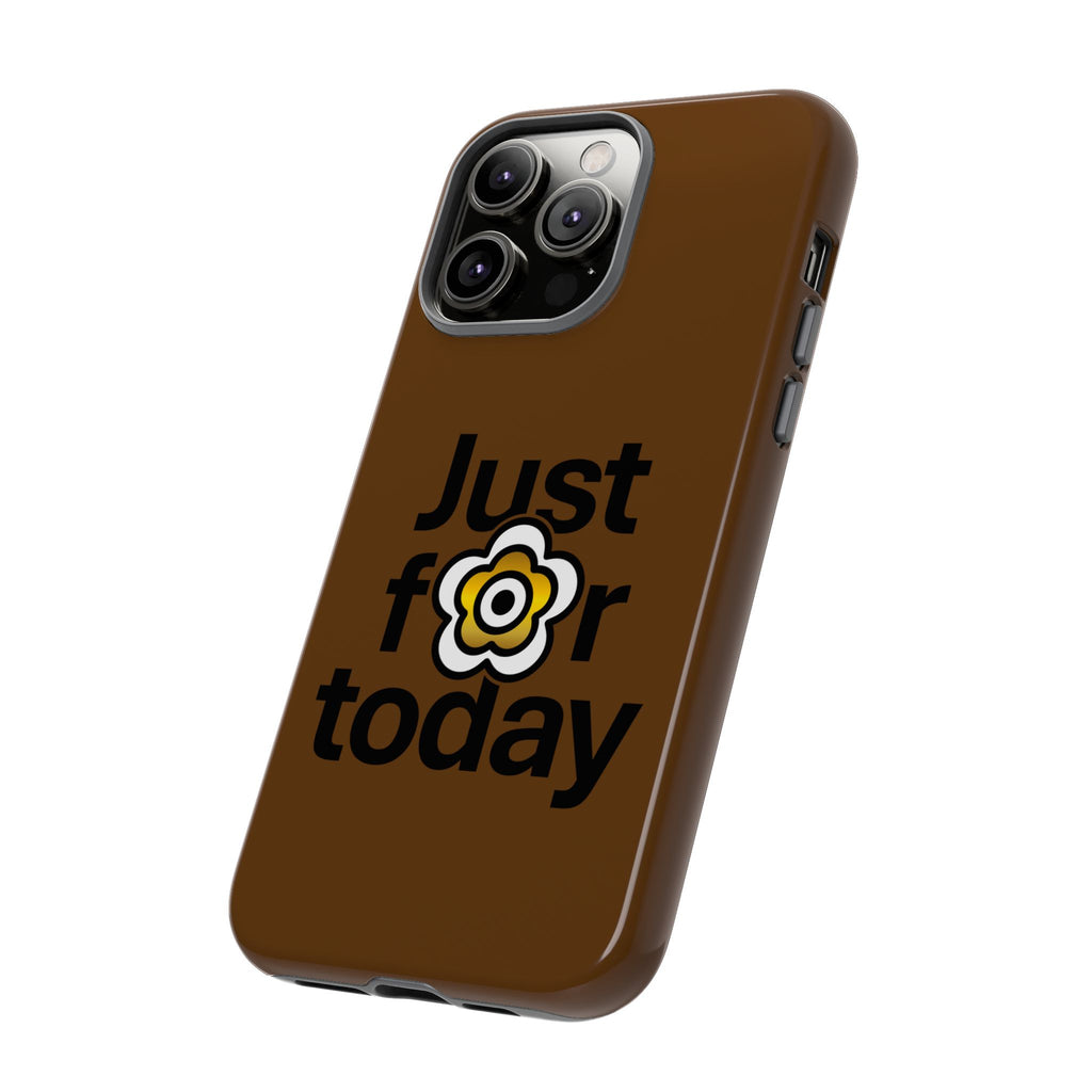 P🌺🌺P2Poppies Just for Today i-Phone Case – Inspirational Recovery Protection