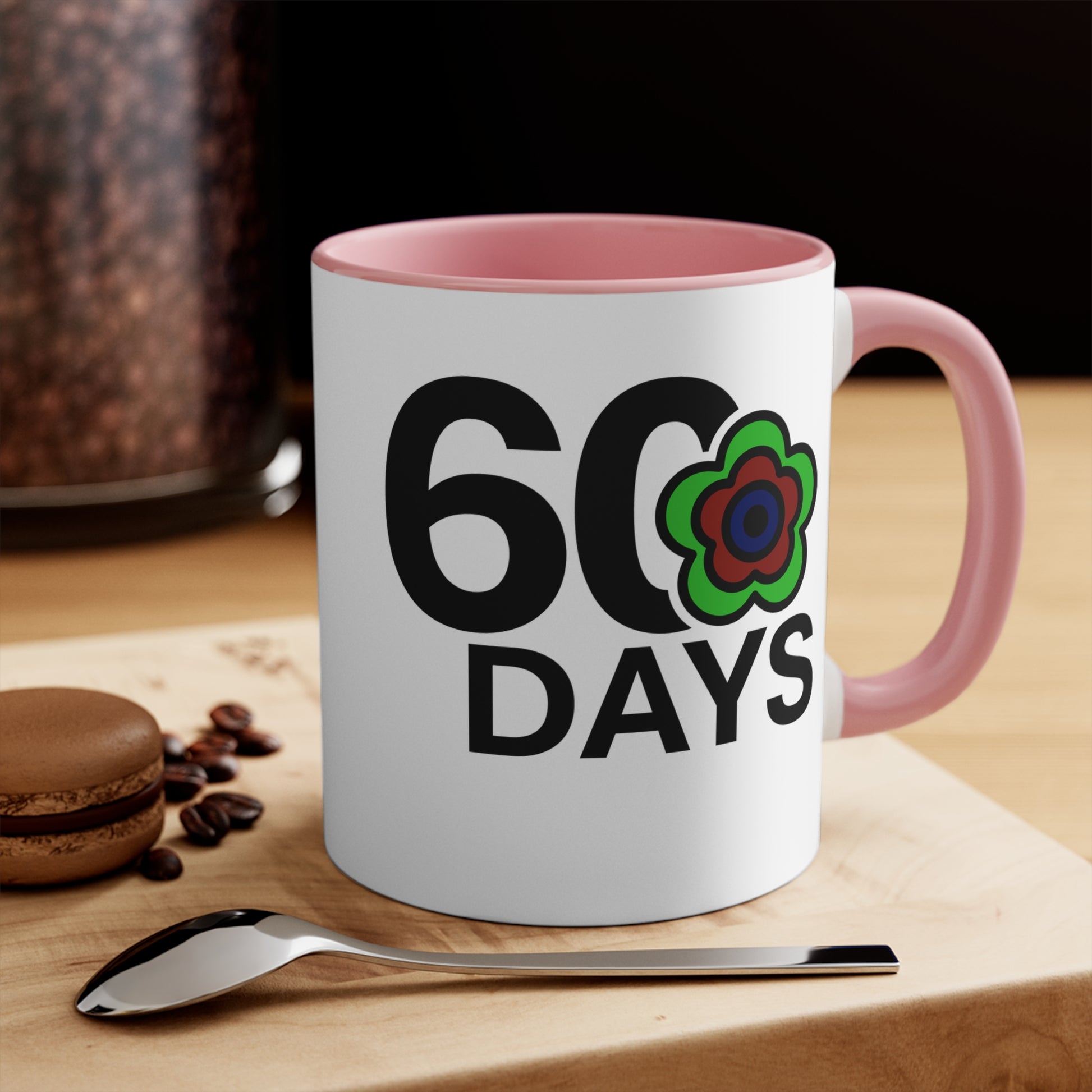 P🌺🌺P2Poppies 60 Days – Motivational Recovery Mug