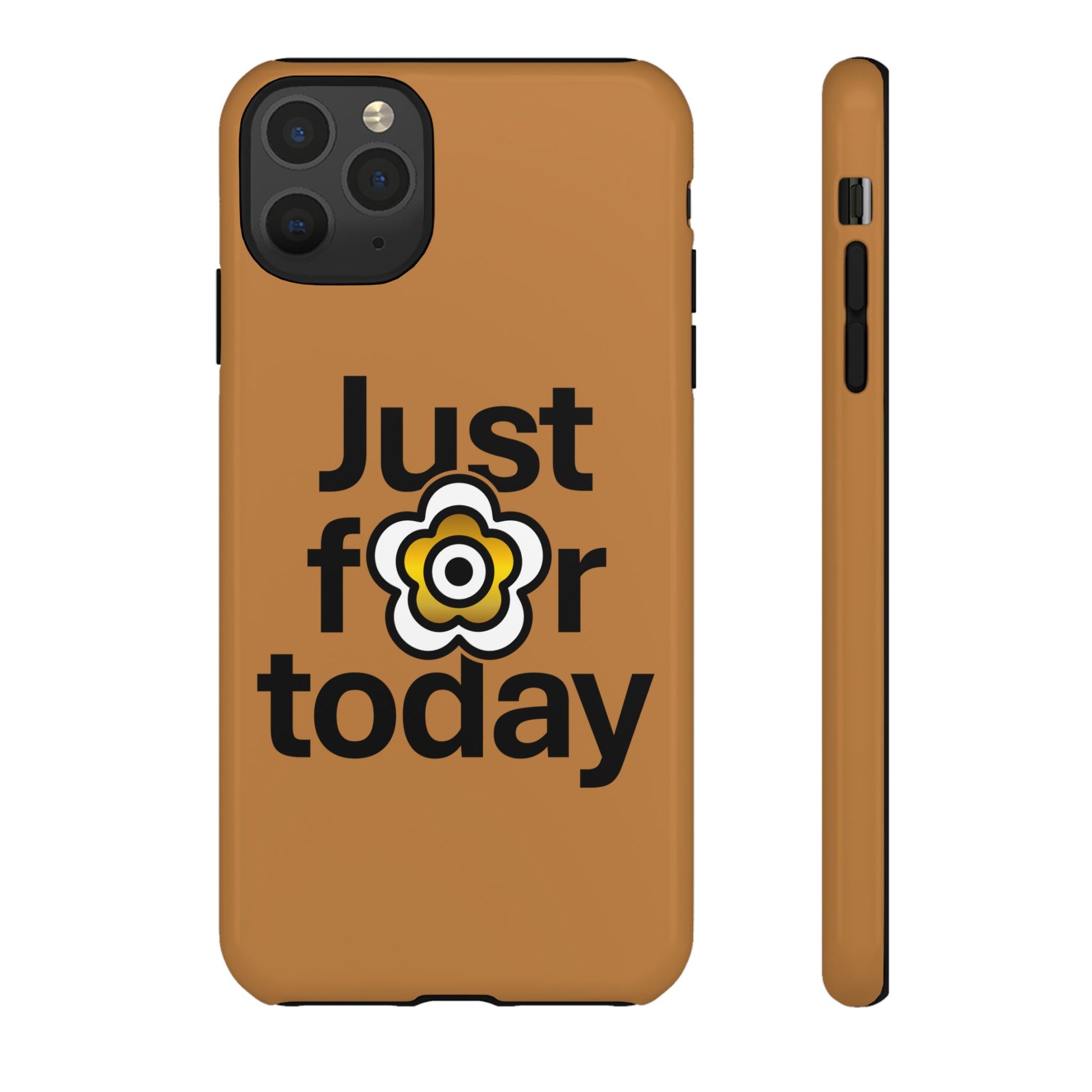 P🌺🌺P2Poppies Just for Today i-Phone Case – Inspirational Recovery Protection