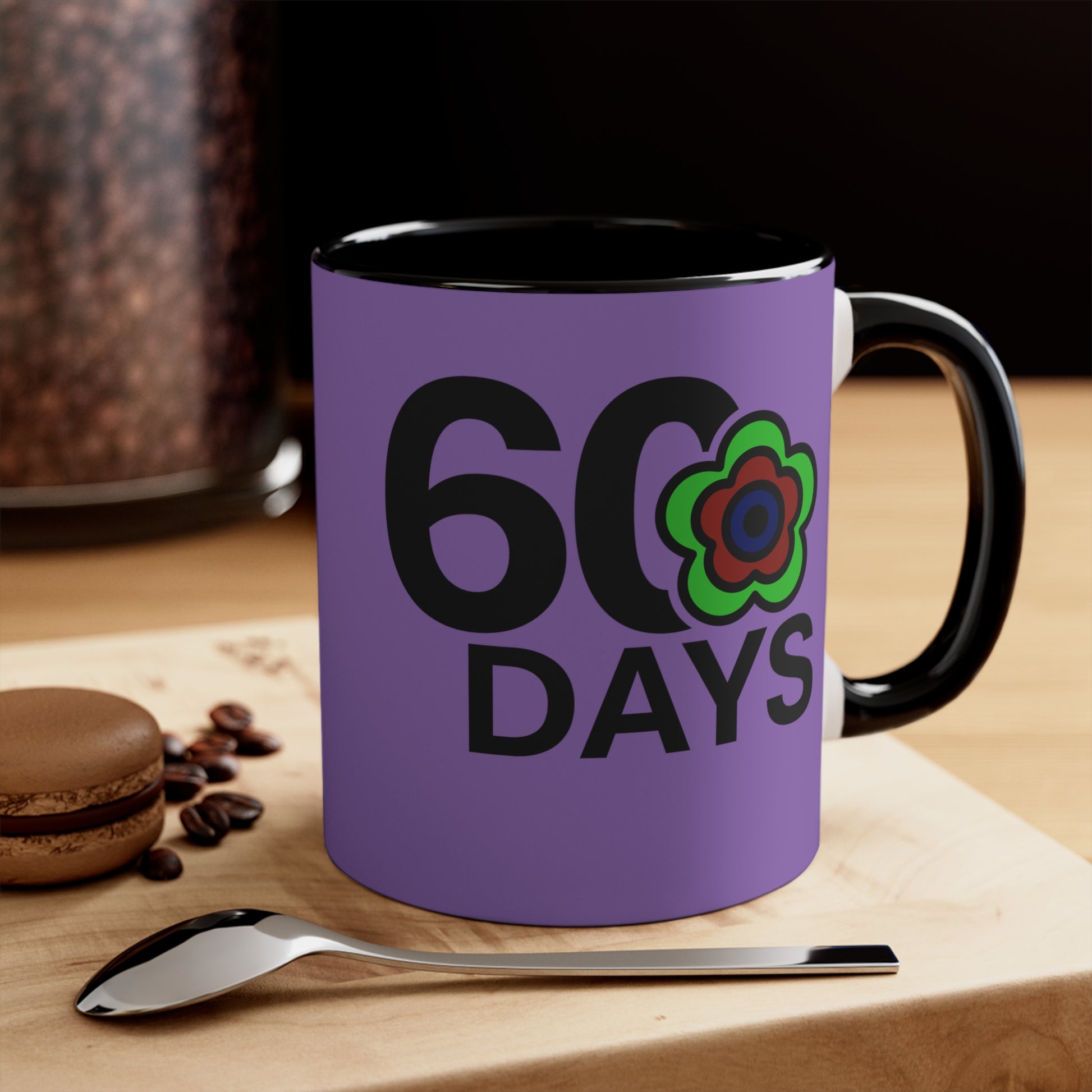 P🌺🌺P2Poppies 60 Days – Motivational Recovery Mug