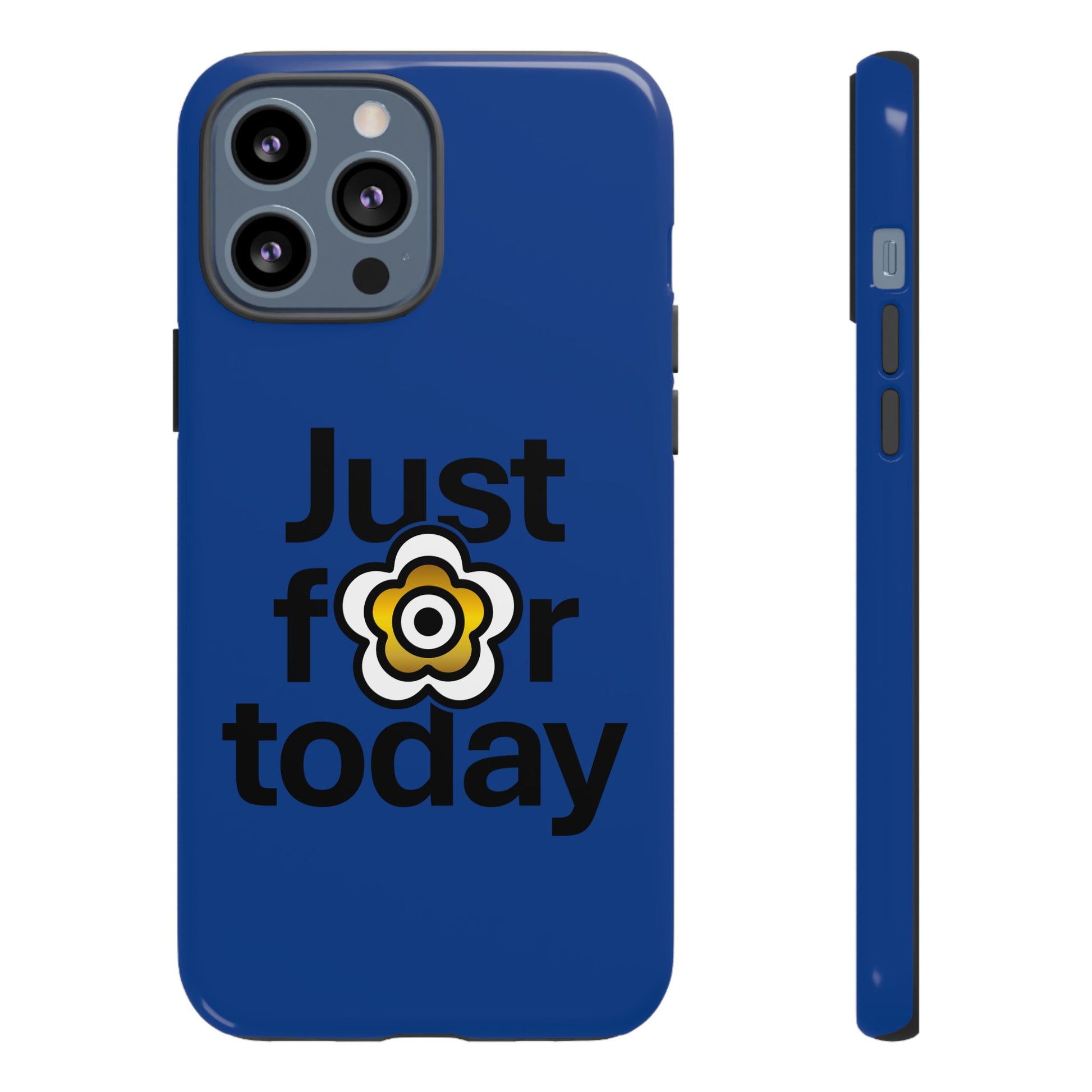 P🌺🌺P2Poppies Just for Today i-Phone Case – Inspirational Recovery Protection