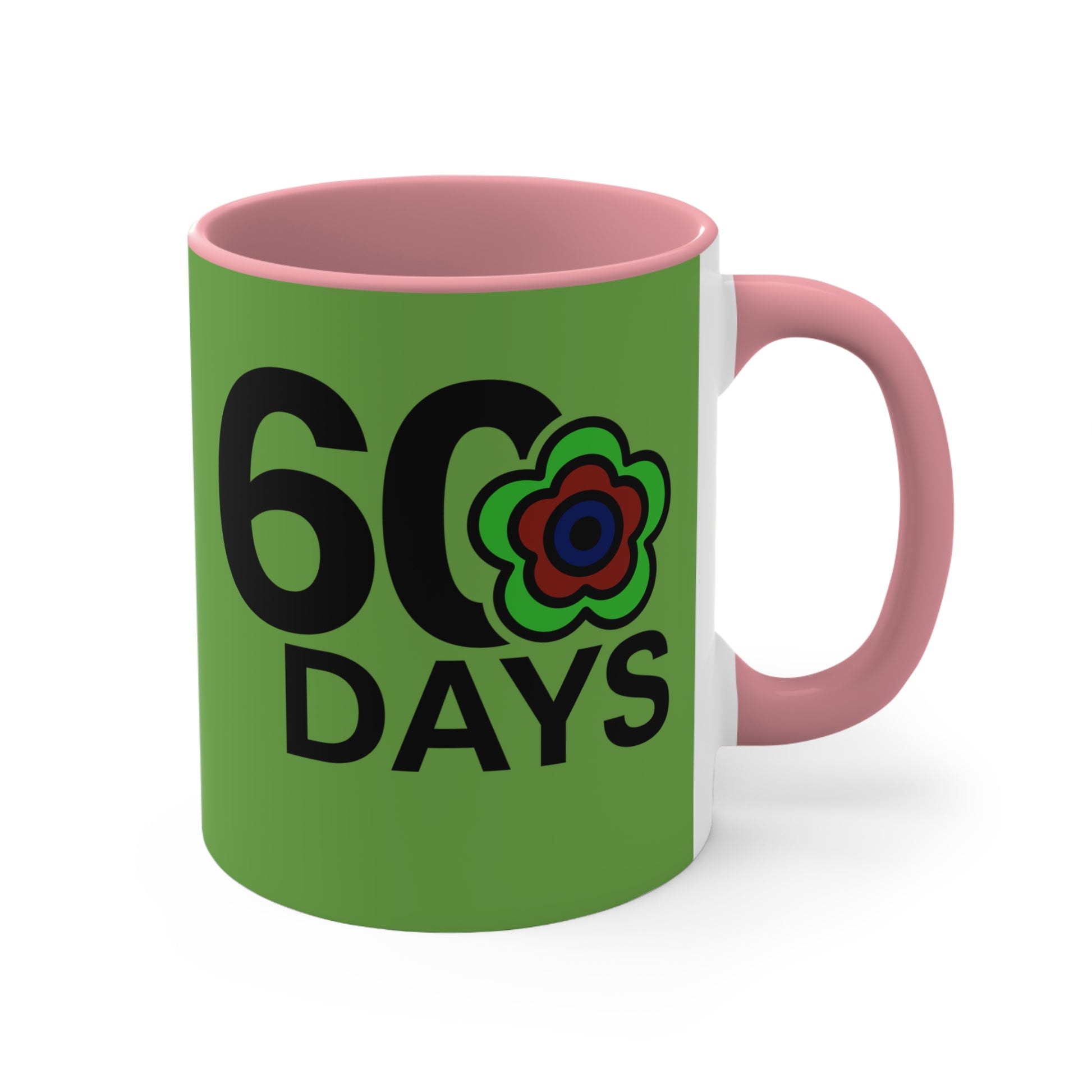 P🌺🌺P2Poppies 60 Days – Motivational Recovery Mug