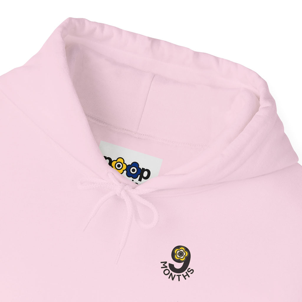 P🌺🌺P2Poppies 9 Months Sober Hoodie – Recovery Milestone Sweatshirt