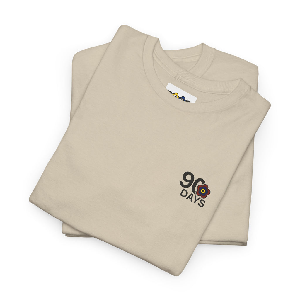 P🌺🌺P2Poppies 90 Days Sober – Motivational Recovery T-Shirt