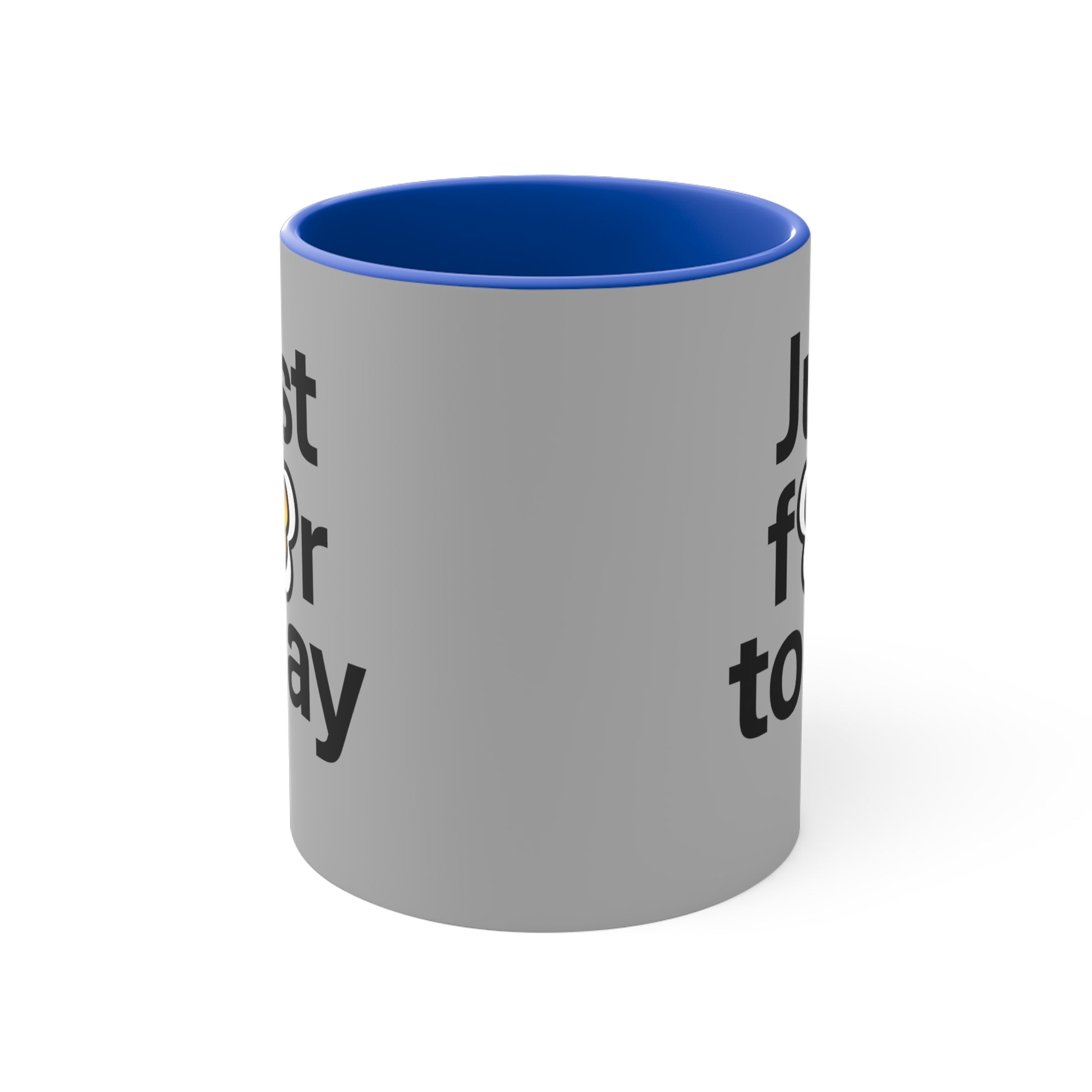 P🌺🌺P2Poppies Just for Today – Motivational Recovery Mug