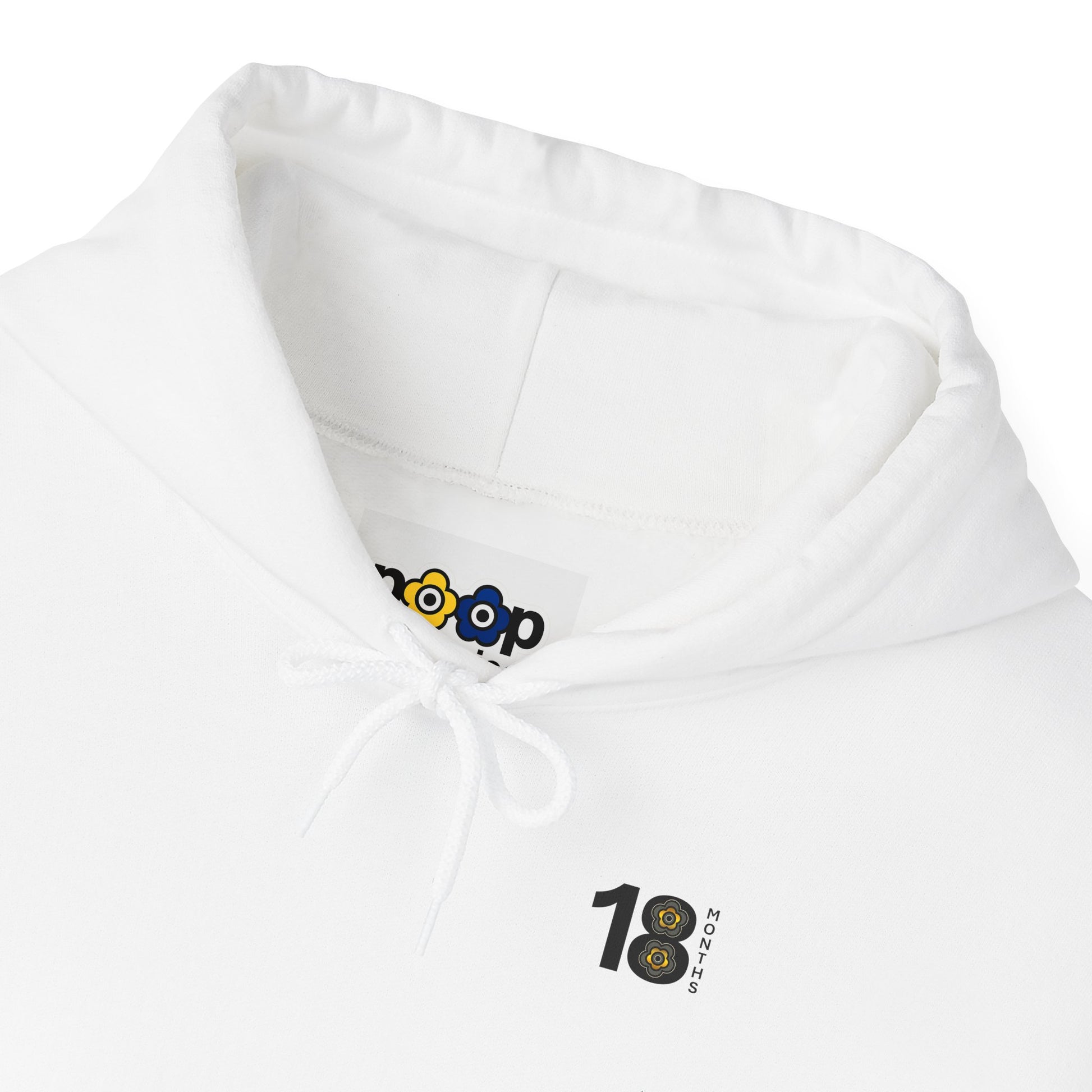 P🌺🌺P2Poppies 18 Months Sober Hoodie – Recovery Milestone Sweatshirt