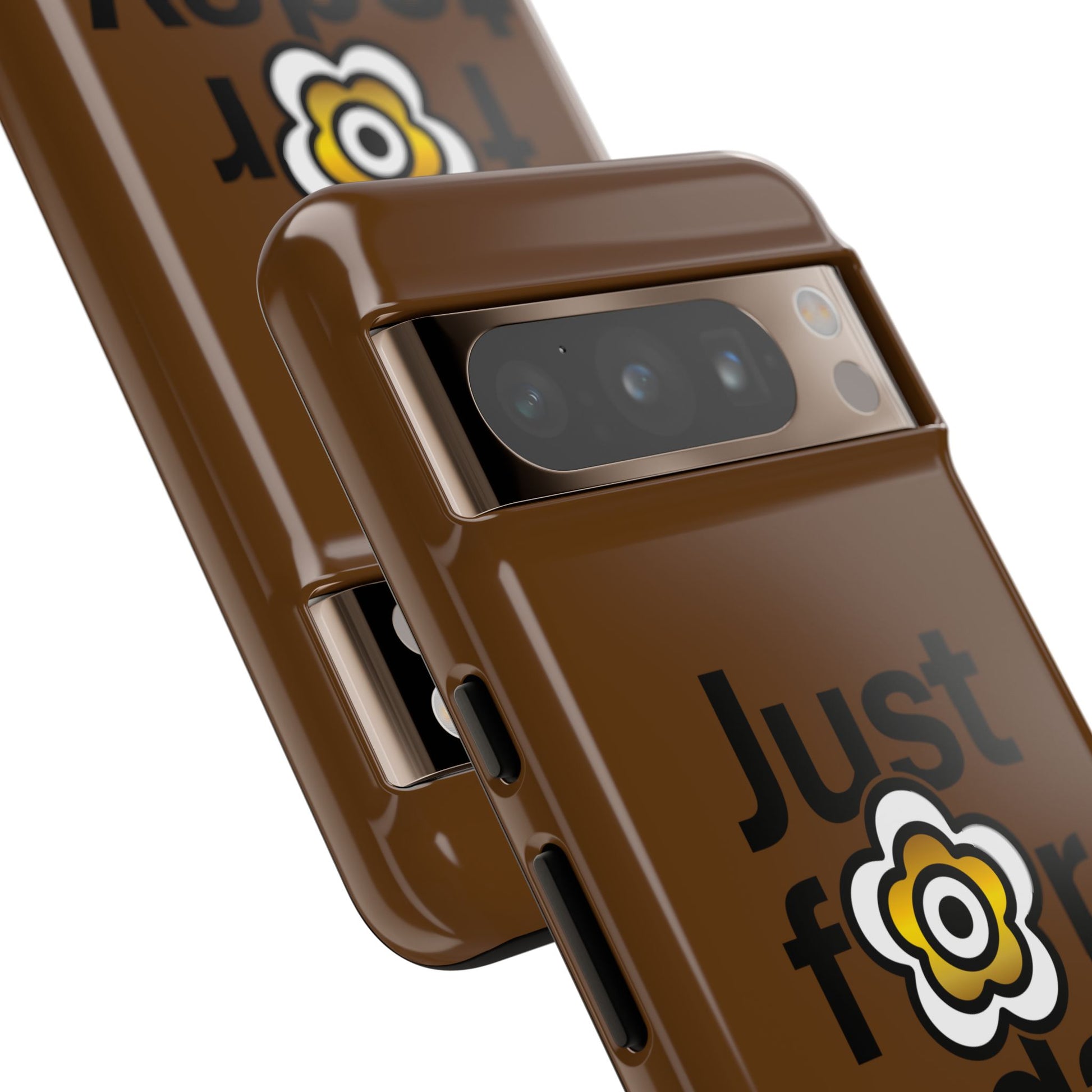 P🌺🌺P2Poppies Just for Today Google Phone Case – Inspirational Recovery Protection