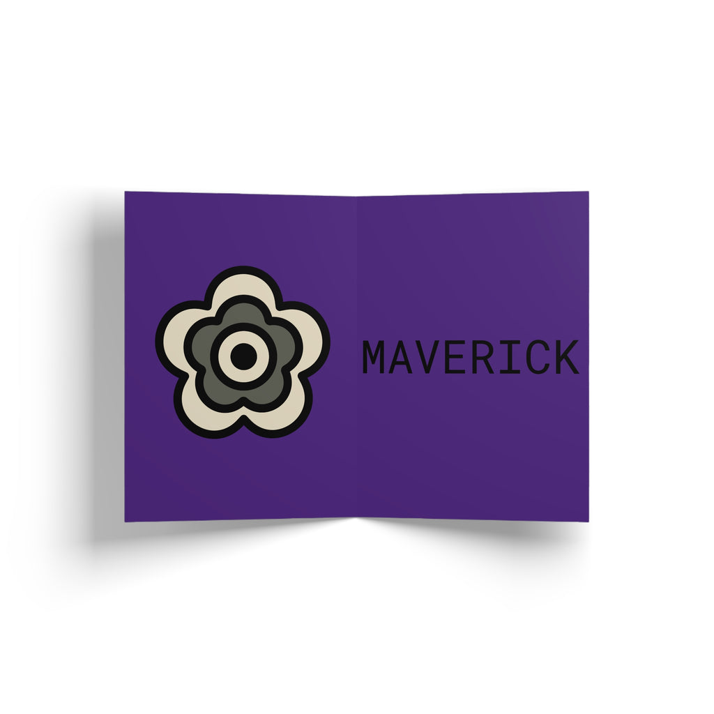 P🌺🌺P2Poppies 1 Year Milestone Greeting Card