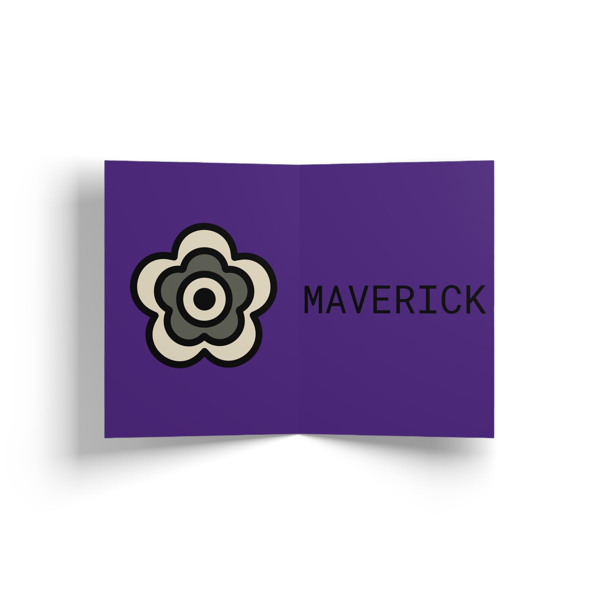 P🌺🌺P2Poppies 1 Year Milestone Greeting Card