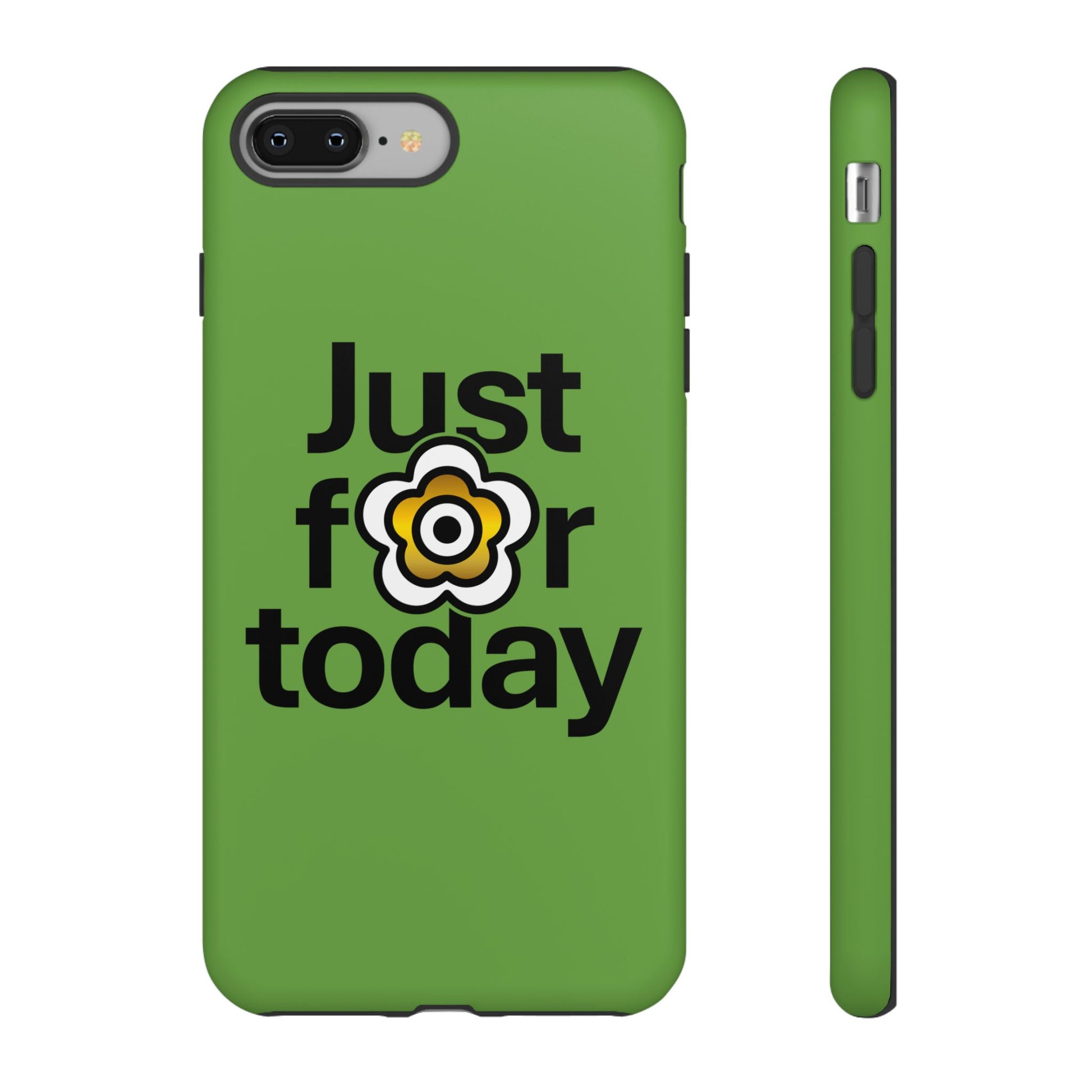 P🌺🌺P2Poppies Just for Today i-Phone Case – Inspirational Recovery Protection