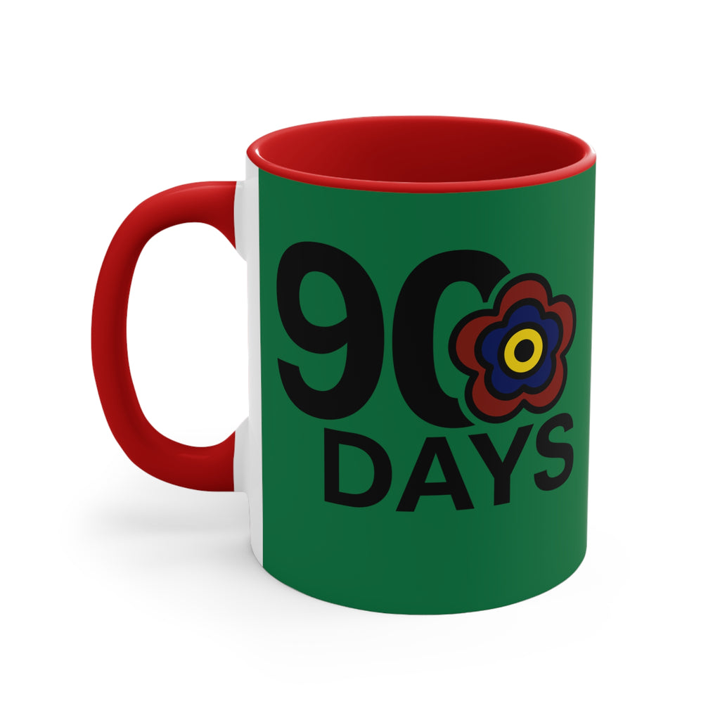 P🌺🌺P2Poppies 90 Days – Motivational Recovery Mug