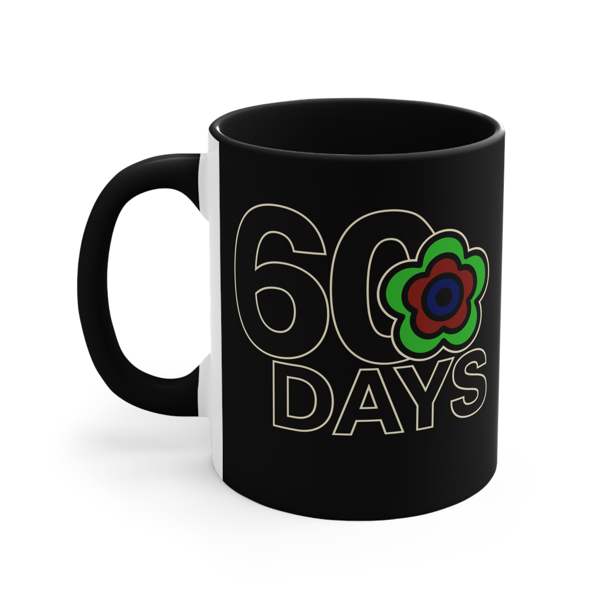 P🌺🌺P2Poppies 60 Days – Motivational Recovery Mug