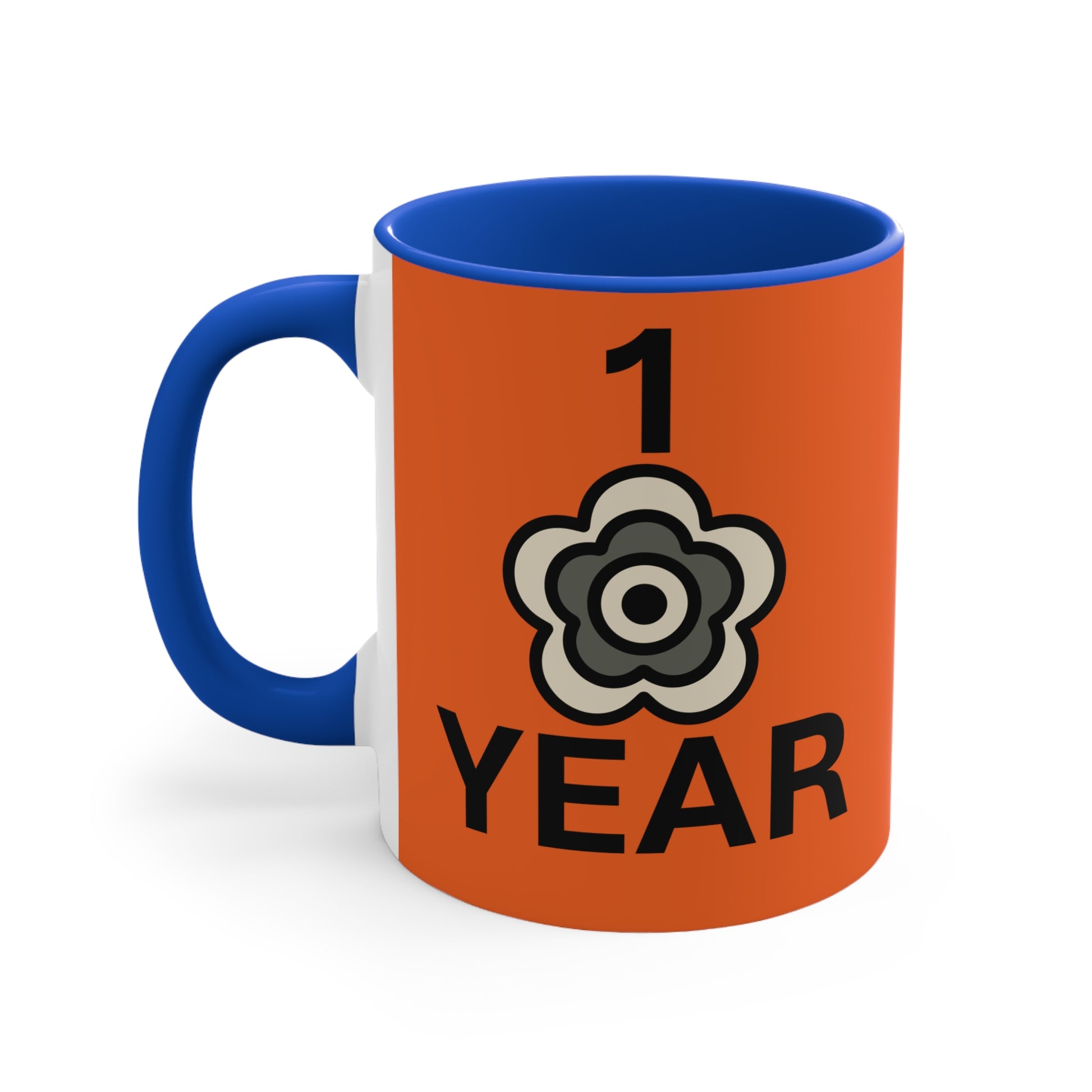 P🌺🌺P2Poppies 1 Year – Motivational Recovery Mug