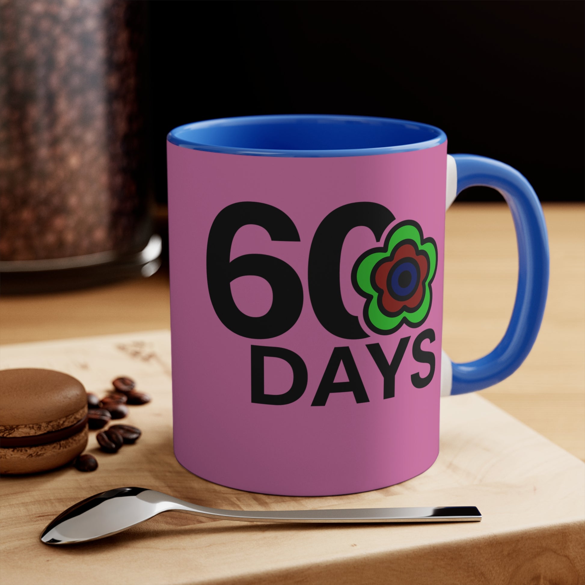 P🌺🌺P2Poppies 60 Days – Motivational Recovery Mug