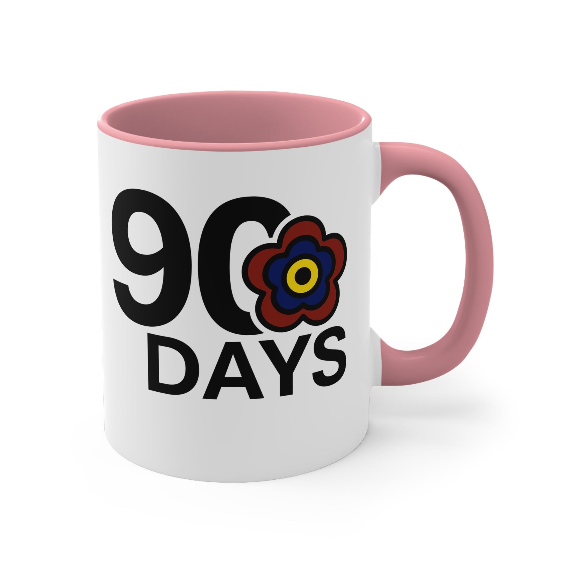 P🌺🌺P2Poppies 90 Days – Motivational Recovery Mug