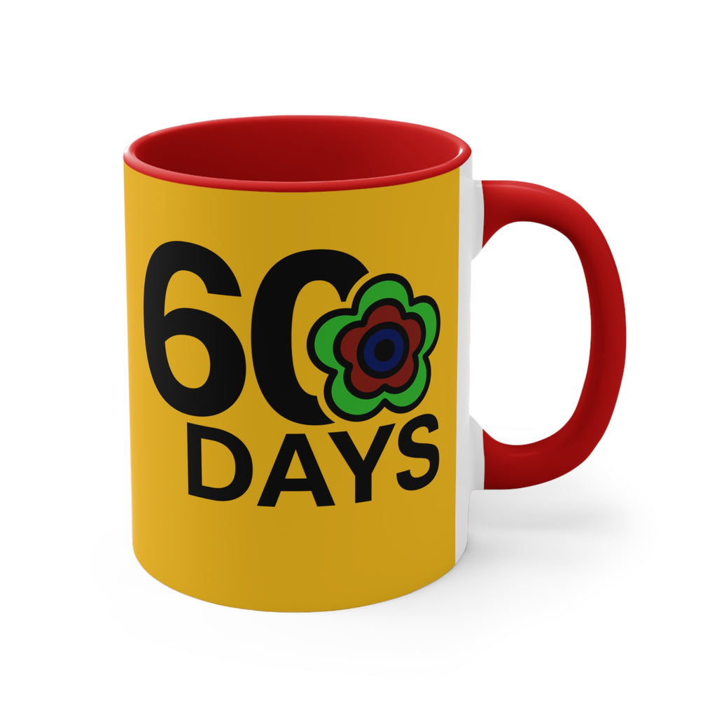 P🌺🌺P2Poppies 60 Days – Motivational Recovery Mug