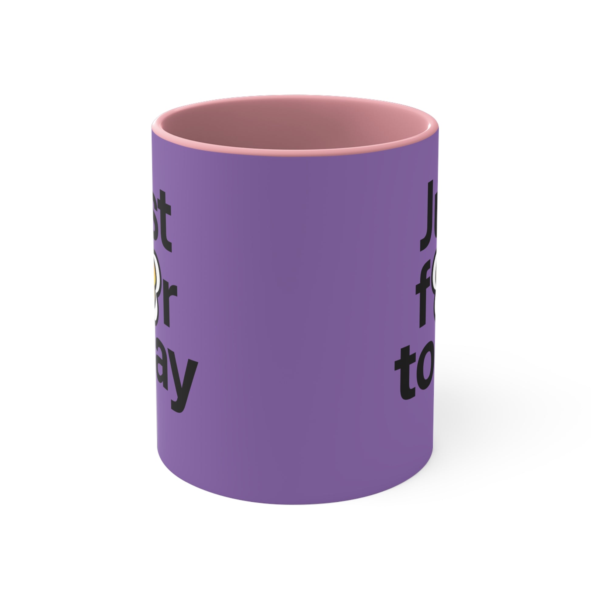 P🌺🌺P2Poppies Just for Today – Motivational Recovery Mug