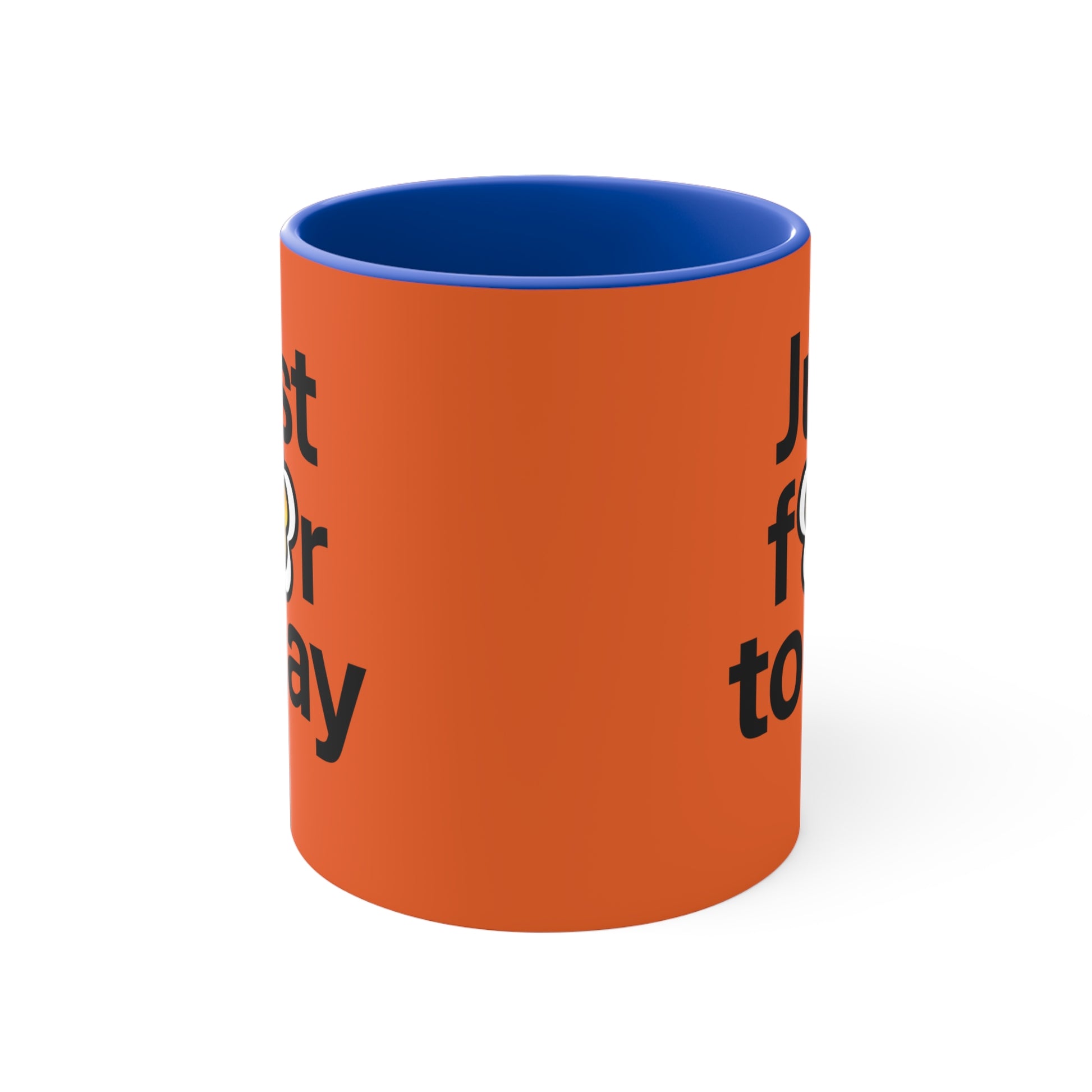 P🌺🌺P2Poppies Just for Today – Motivational Recovery Mug