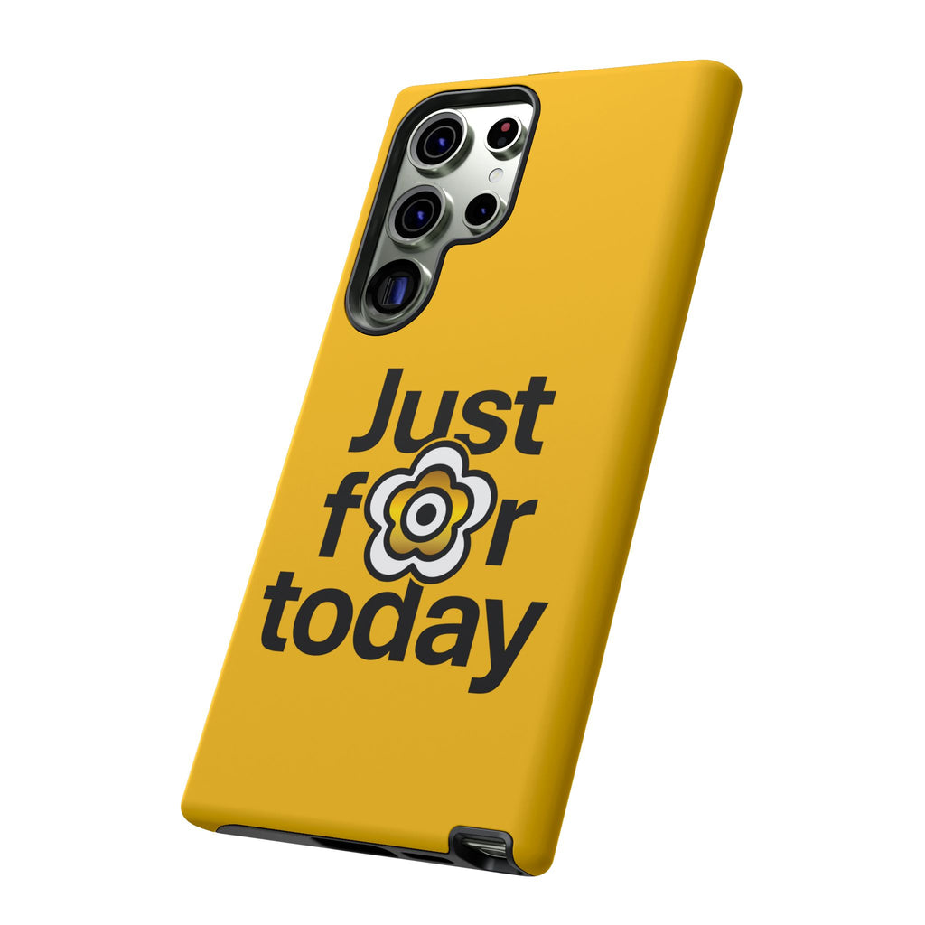 P🌺🌺P2Poppies Just for Today Samsung Phone Case – Inspirational Recovery Protection