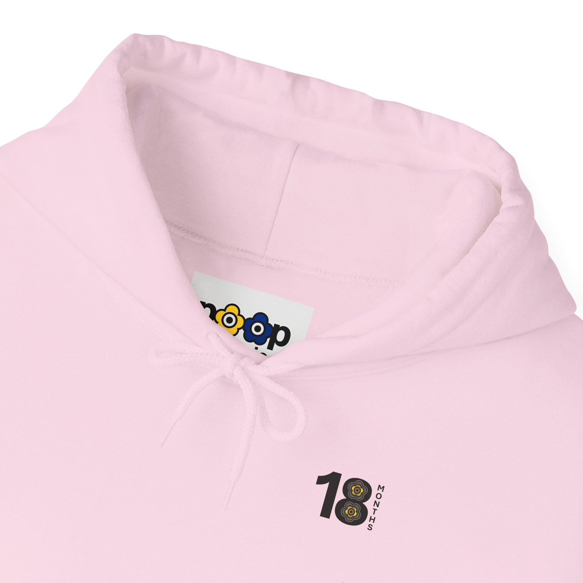 P🌺🌺P2Poppies 18 Months Sober Hoodie – Recovery Milestone Sweatshirt