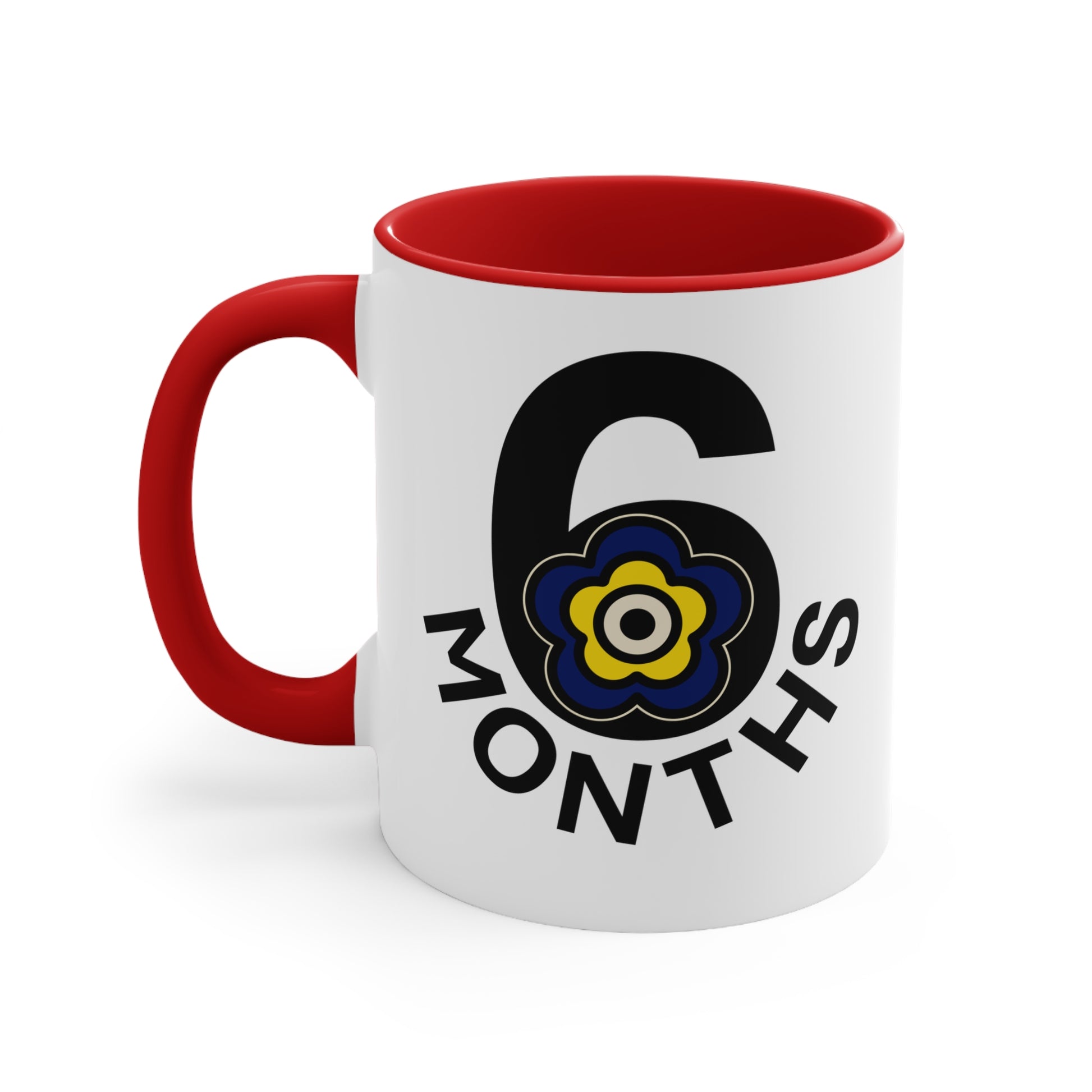 P🌺🌺P2Poppies 6 Months – Motivational Recovery Mug