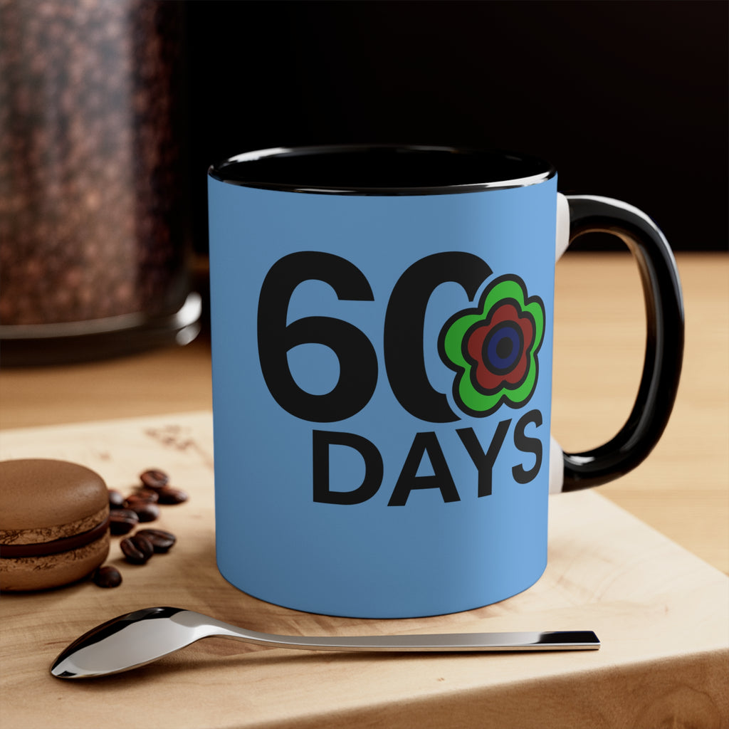 P🌺🌺P2Poppies 60 Days – Motivational Recovery Mug