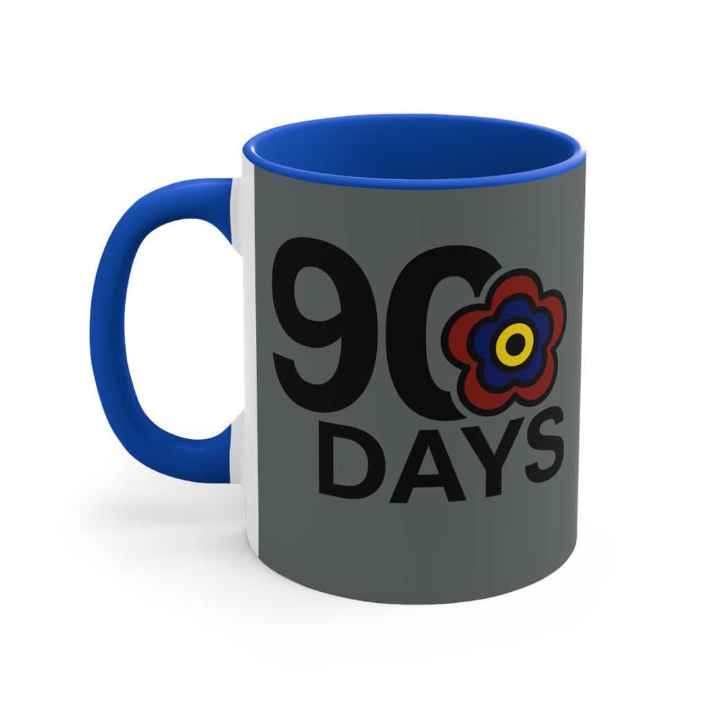 P🌺🌺P2Poppies 90 Days – Motivational Recovery Mug