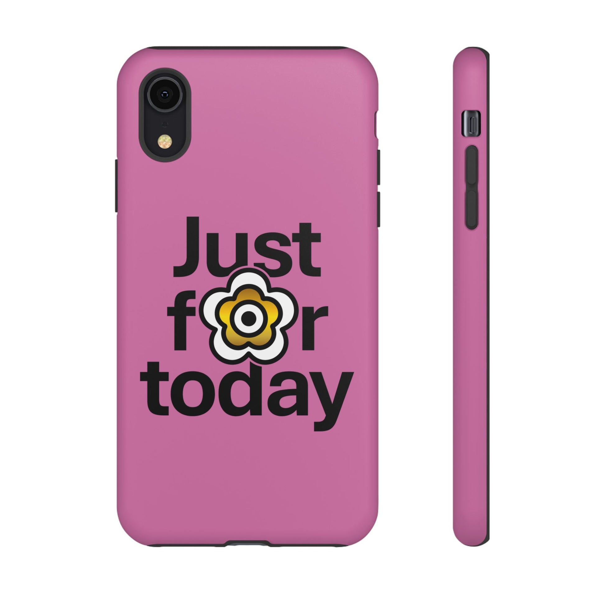 P🌺🌺P2Poppies Just for Today i-Phone Case – Inspirational Recovery Protection