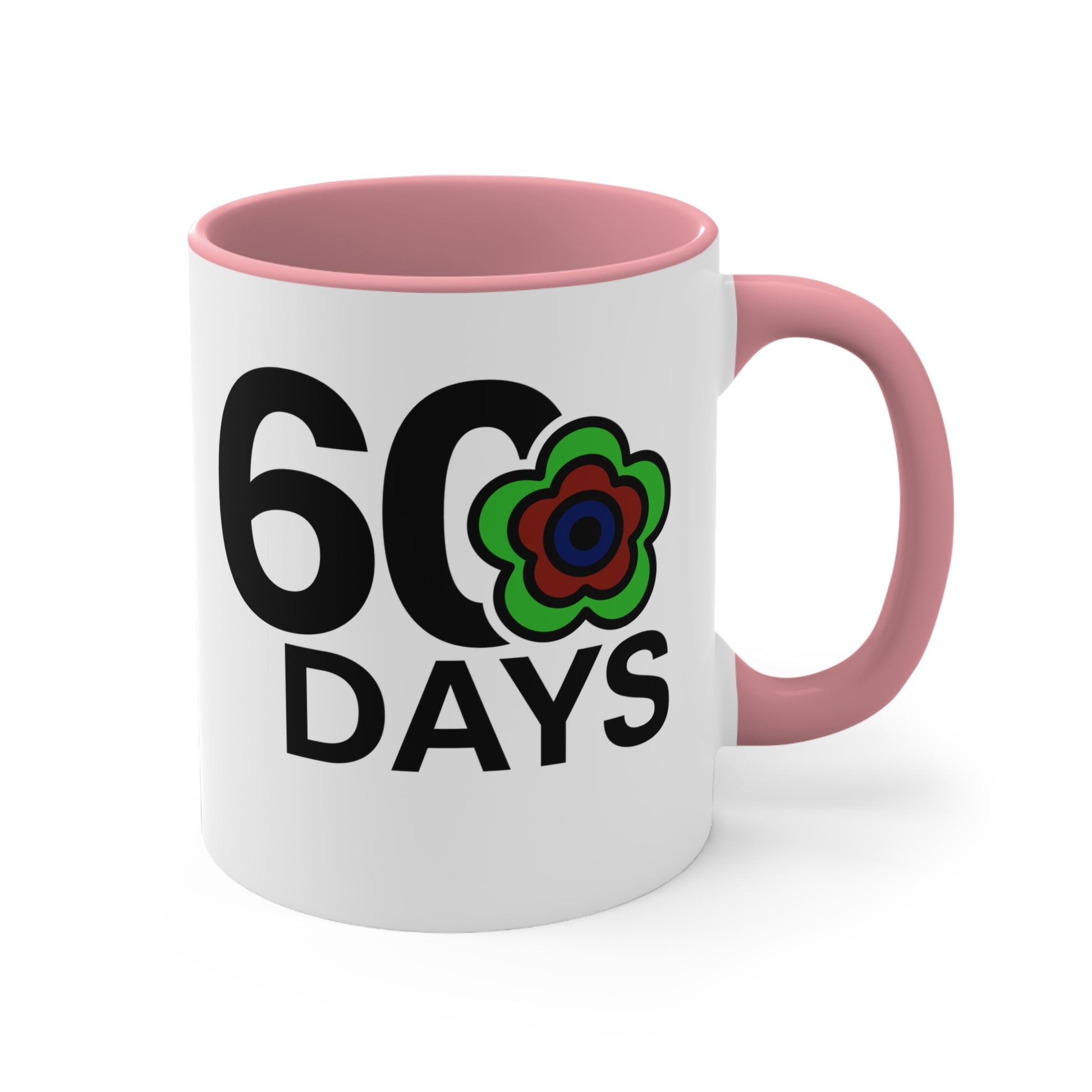 P🌺🌺P2Poppies 60 Days – Motivational Recovery Mug