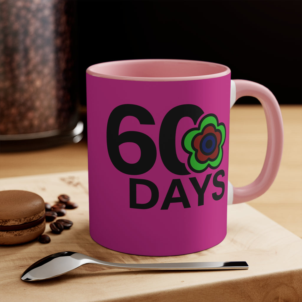 P🌺🌺P2Poppies 60 Days – Motivational Recovery Mug