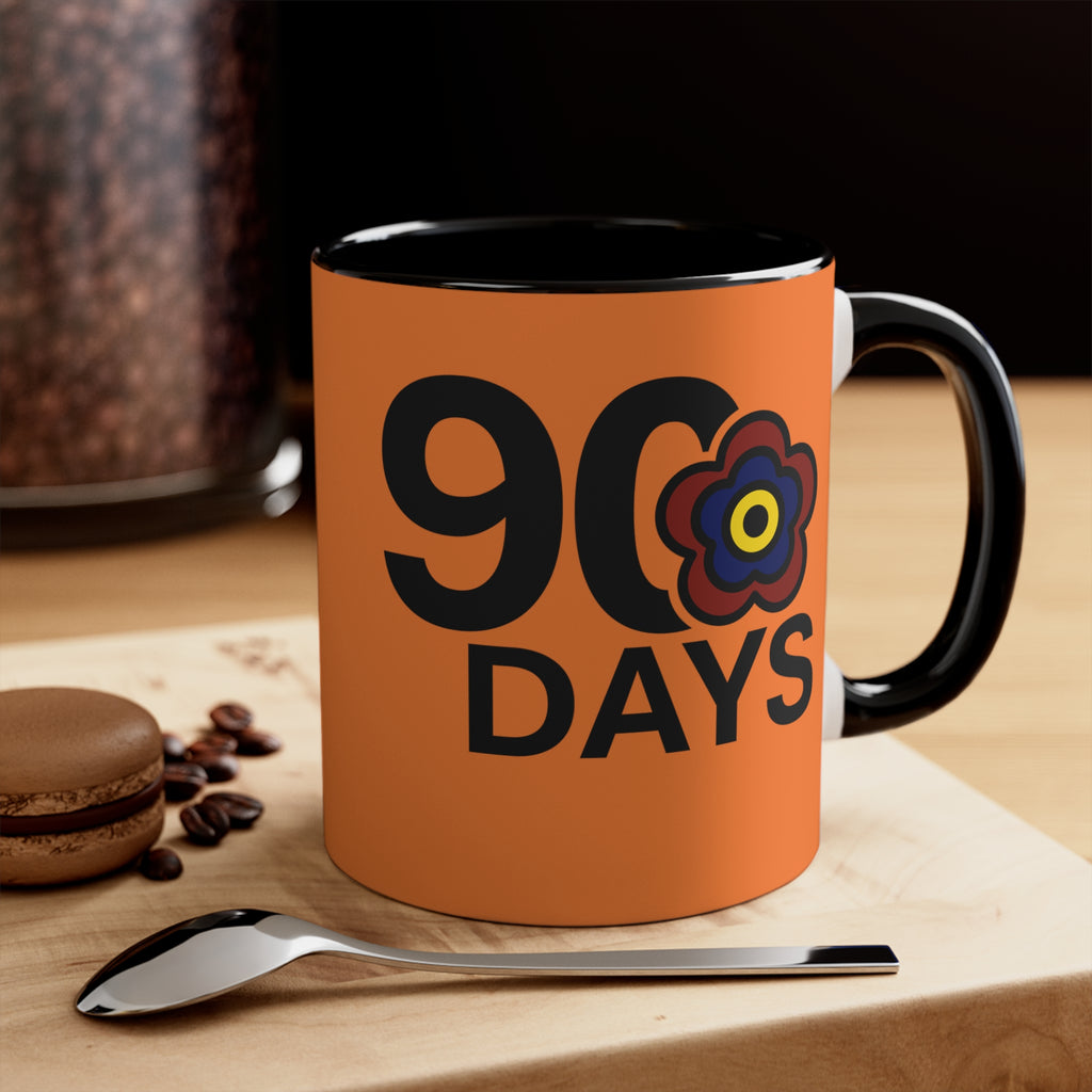 P🌺🌺P2Poppies 90 Days – Motivational Recovery Mug