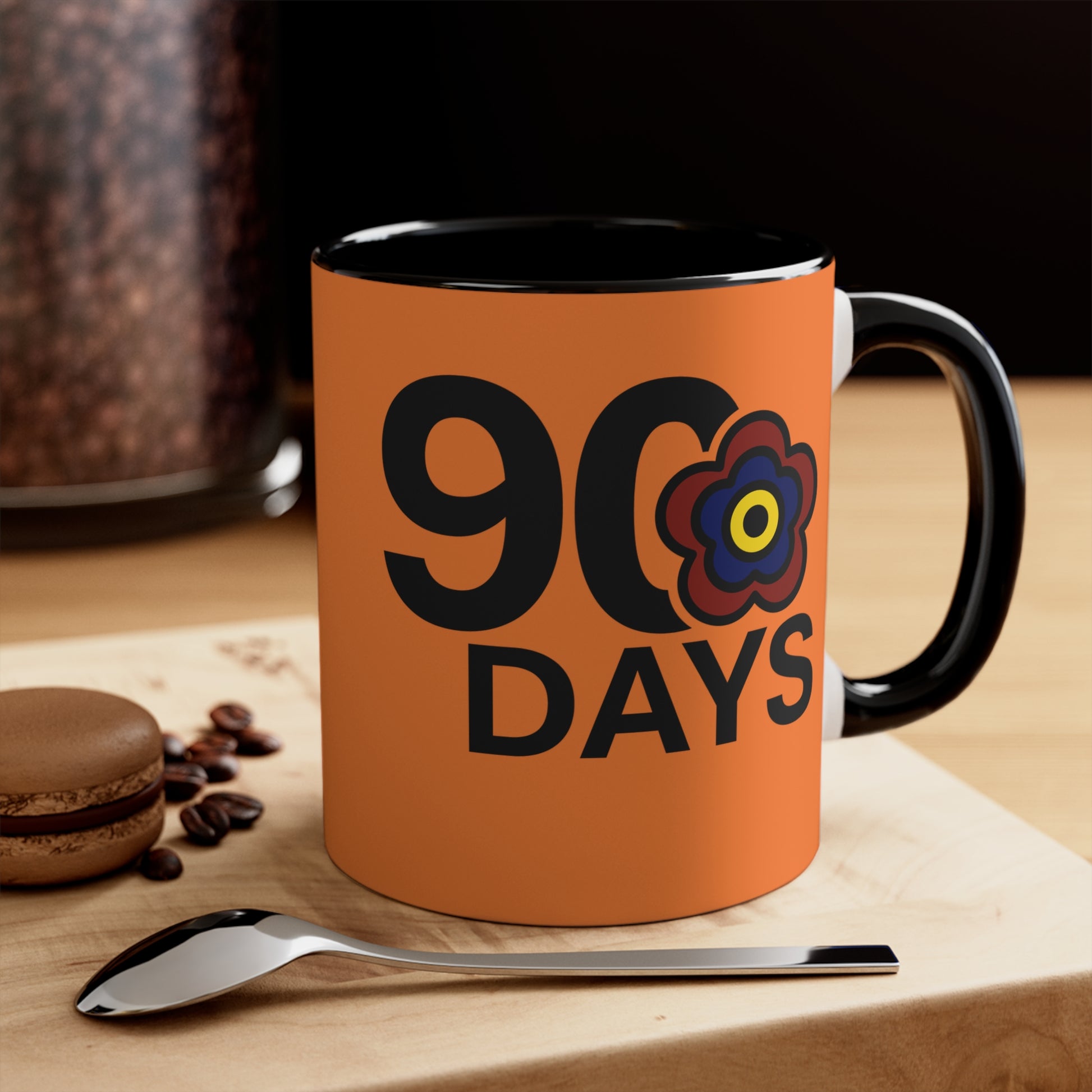 P🌺🌺P2Poppies 90 Days – Motivational Recovery Mug