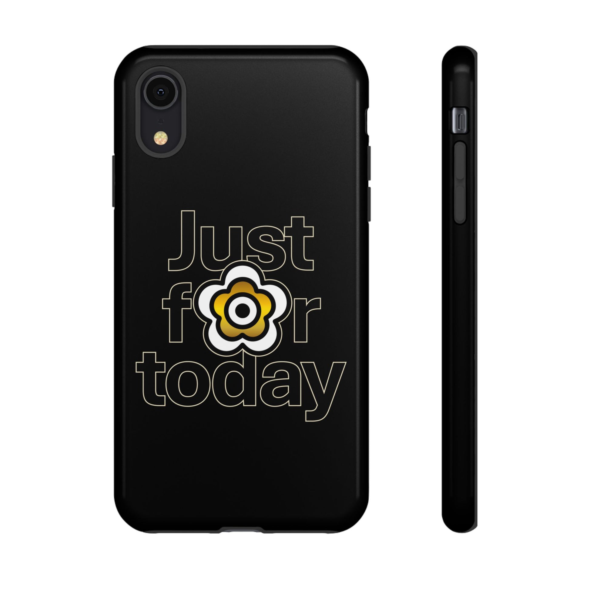 P🌺🌺P2Poppies Just for Today i-Phone Case – Inspirational Recovery Protection