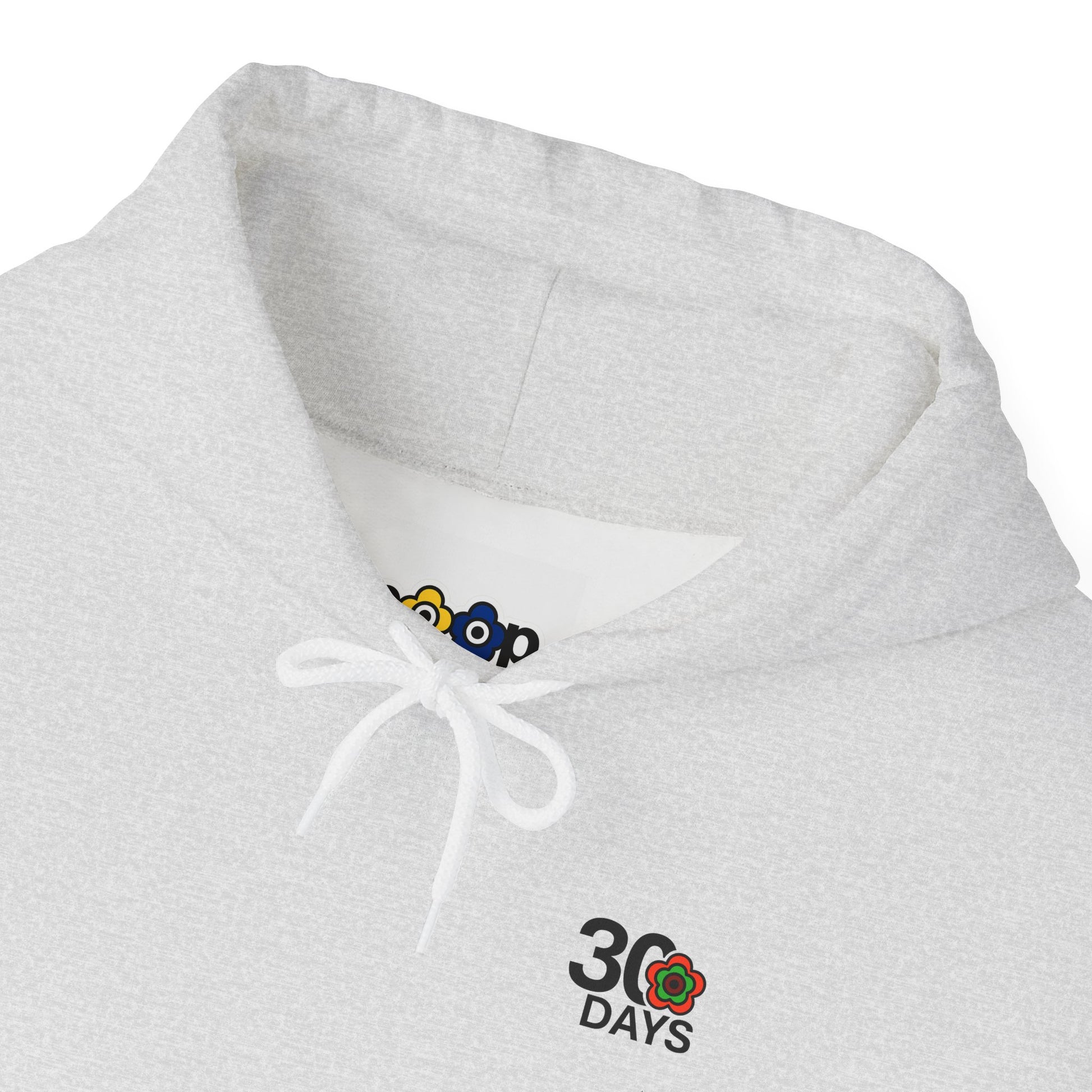 P🌺🌺P2Poppies 30 Days Sober Hoodie – Recovery Milestone Sweatshirt