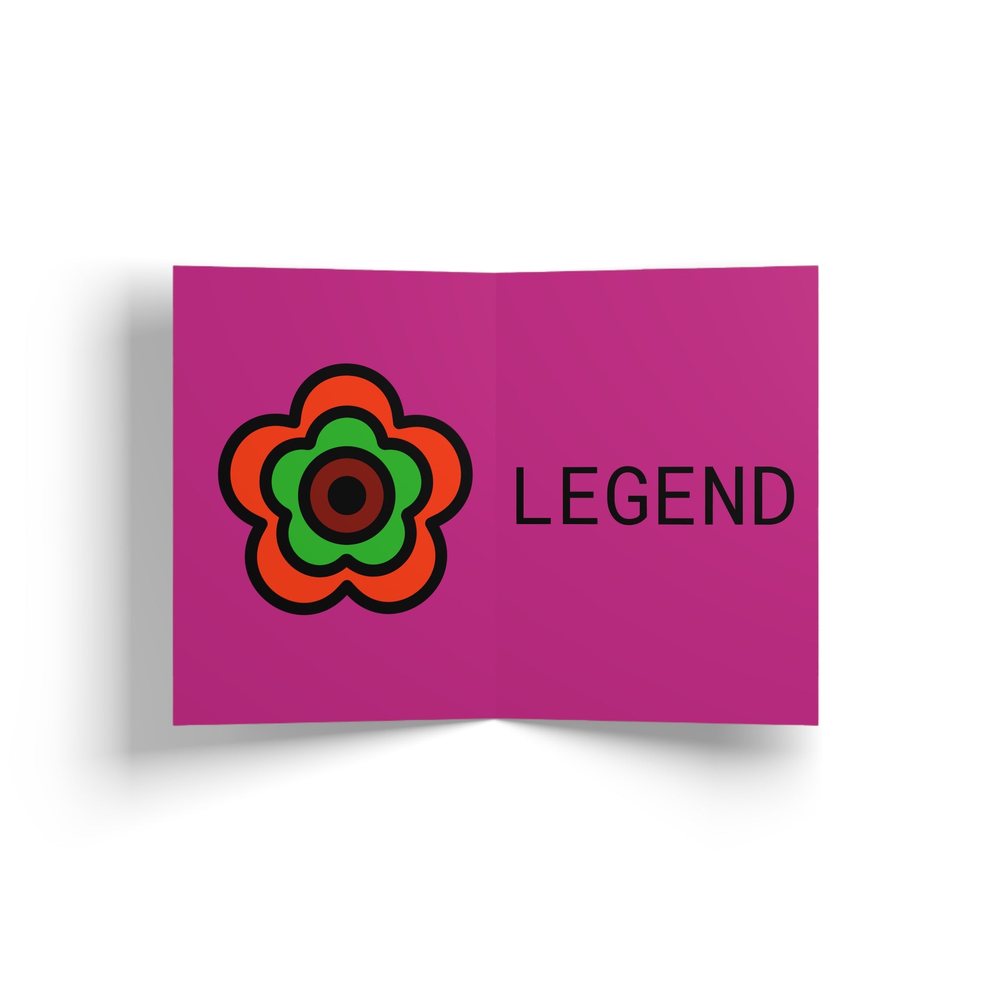 P🌺🌺P2Poppies 30 Days Milestone Greeting Card