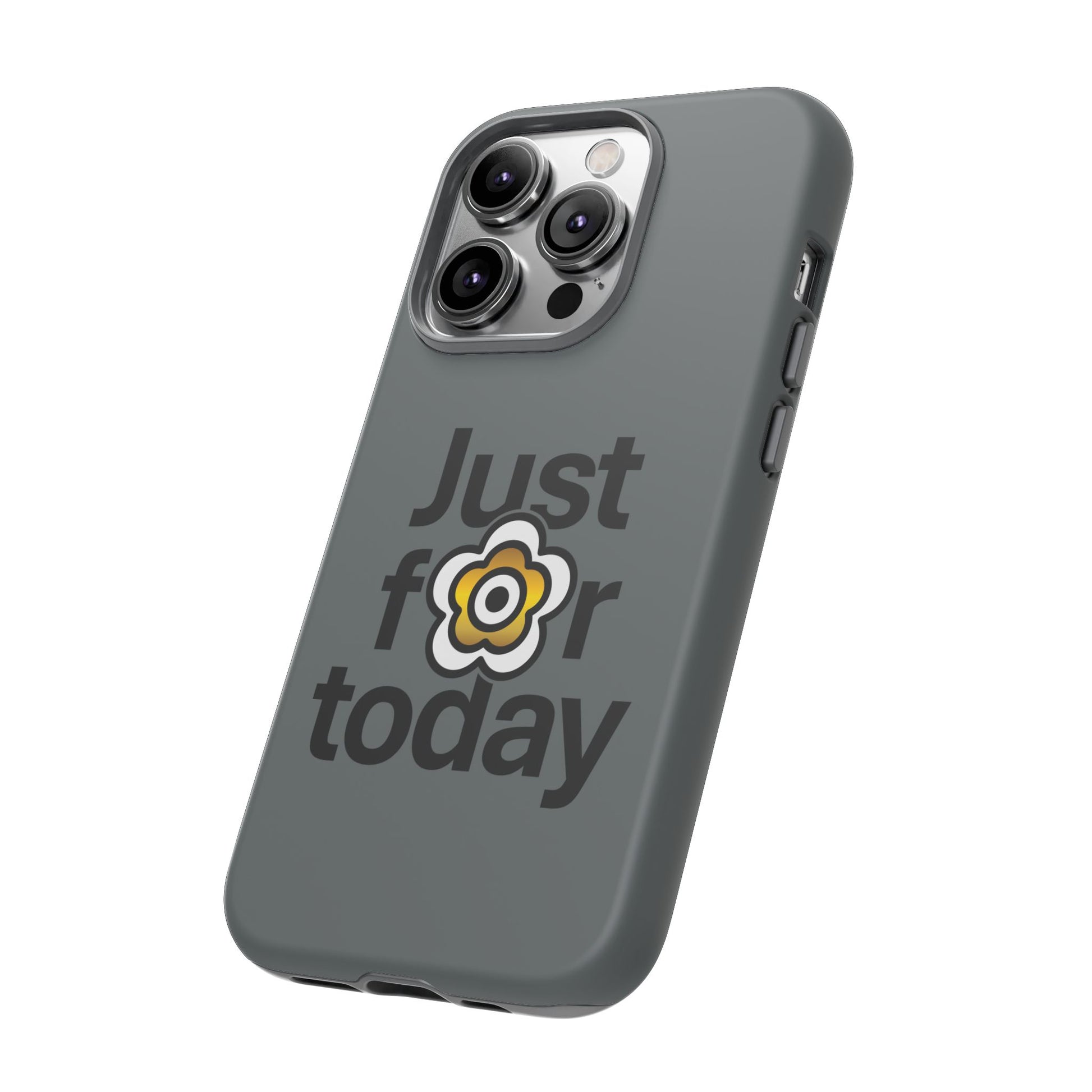 P🌺🌺P2Poppies Just for Today i-Phone Case – Inspirational Recovery Protection