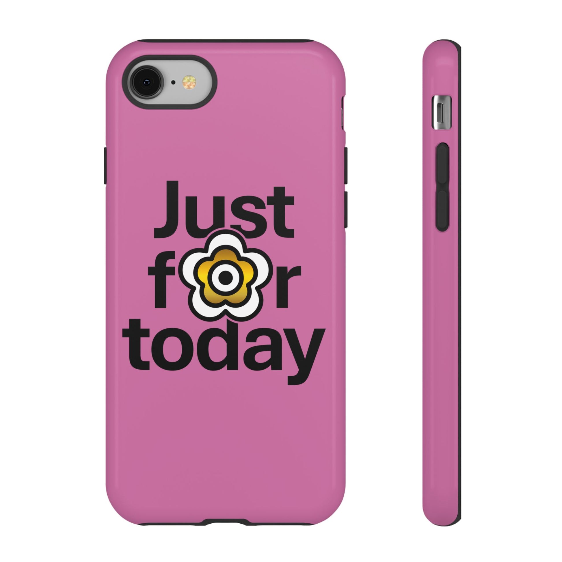 P🌺🌺P2Poppies Just for Today i-Phone Case – Inspirational Recovery Protection