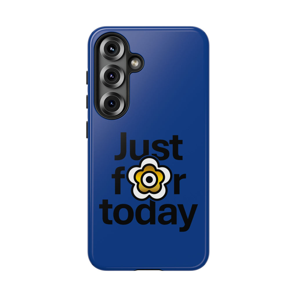 P🌺🌺P2Poppies Just for Today Samsung Phone Case – Inspirational Recovery Protection