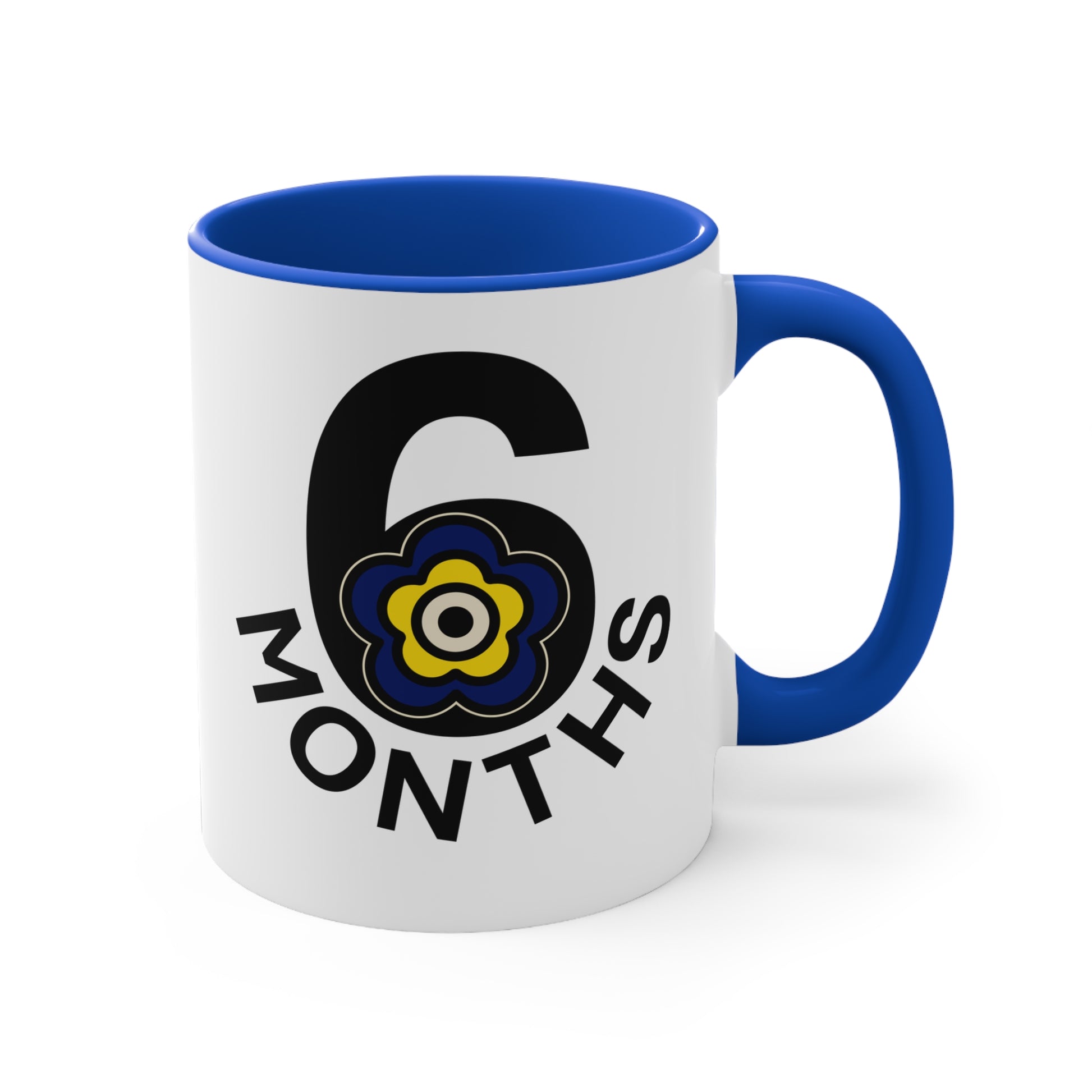 P🌺🌺P2Poppies 6 Months – Motivational Recovery Mug