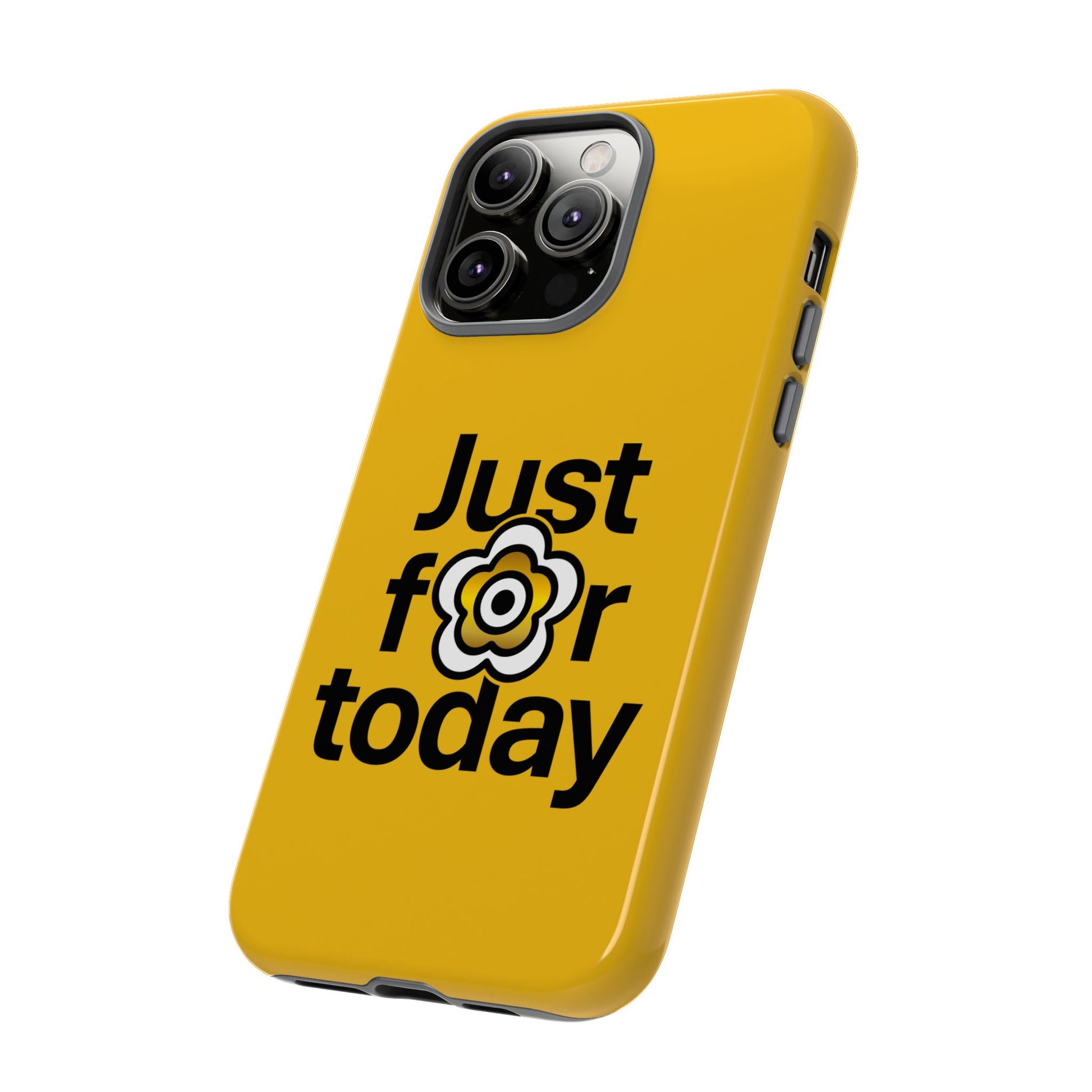 P🌺🌺P2Poppies Just for Today i-Phone Case – Inspirational Recovery Protection