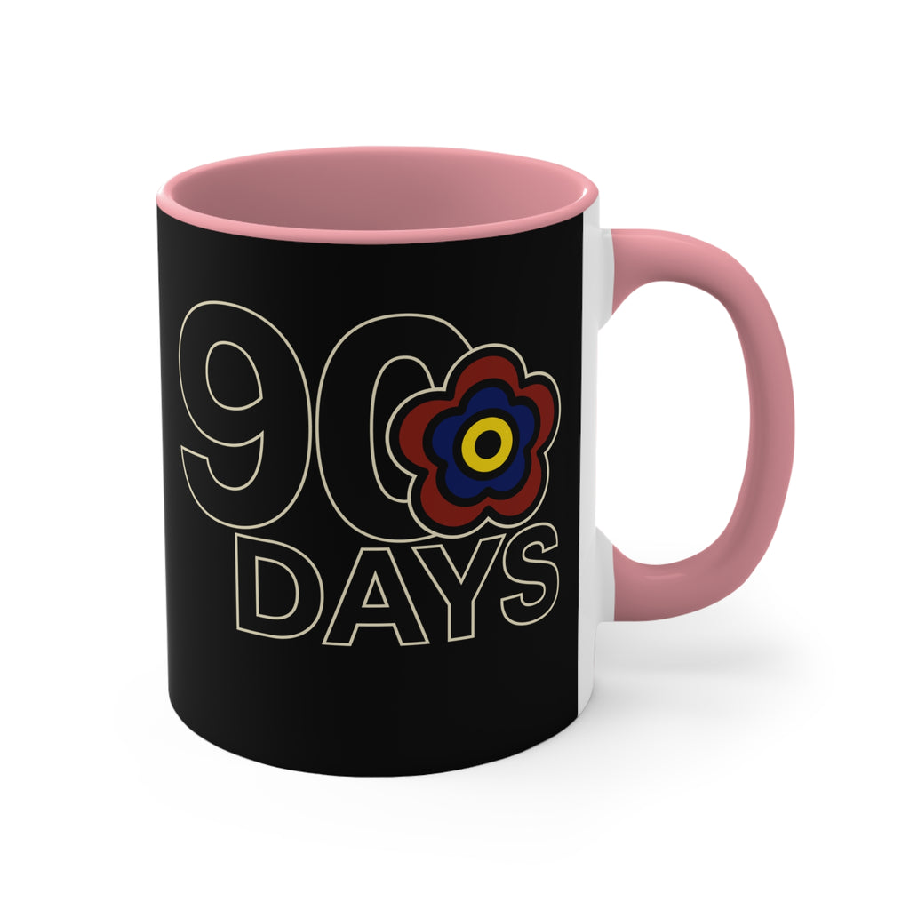 P🌺🌺P2Poppies 90 Days – Motivational Recovery Mug