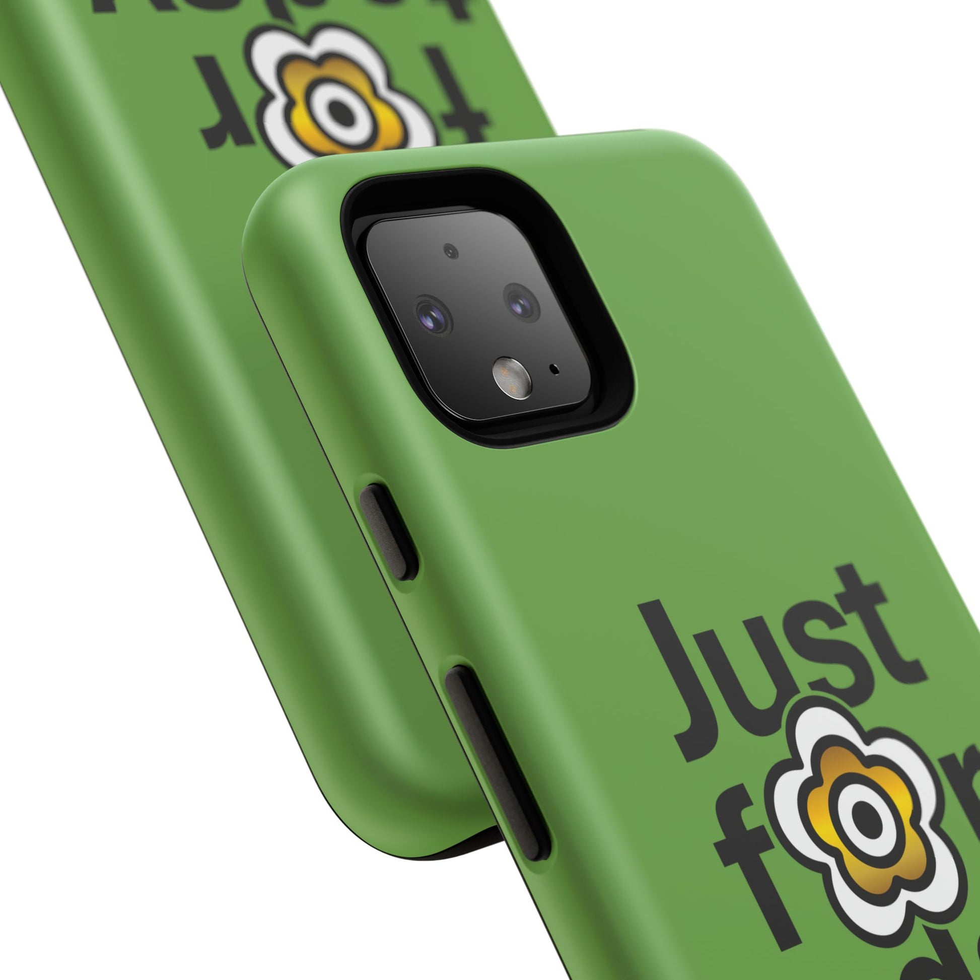 P🌺🌺P2Poppies Just for Today Google Phone Case – Inspirational Recovery Protection