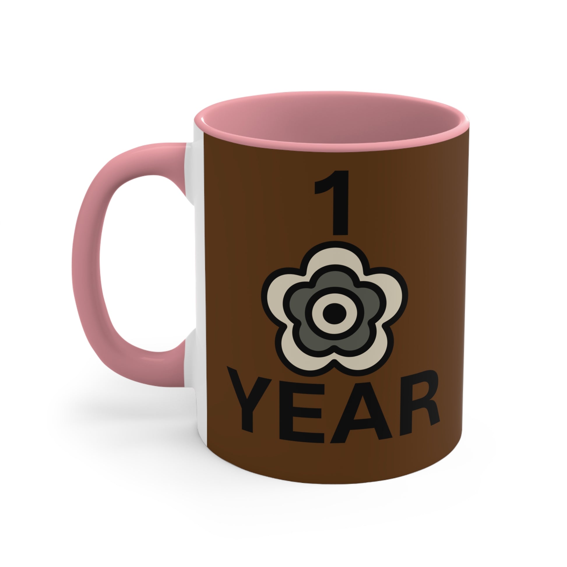 P🌺🌺P2Poppies 1 Year – Motivational Recovery Mug