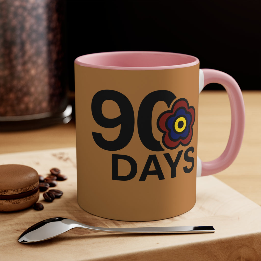 P🌺🌺P2Poppies 90 Days – Motivational Recovery Mug