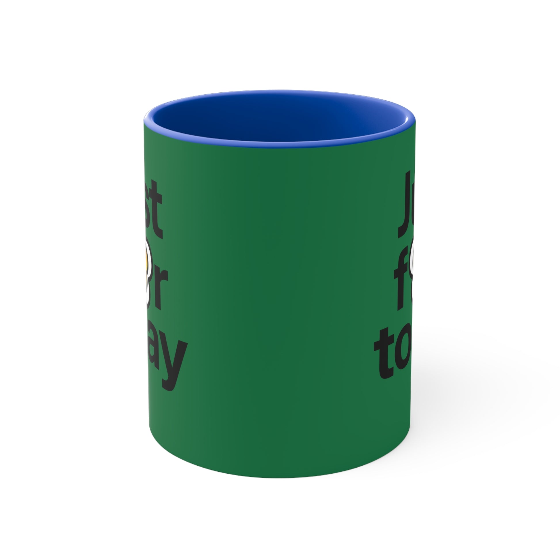 P🌺🌺P2Poppies Just for Today – Motivational Recovery Mug