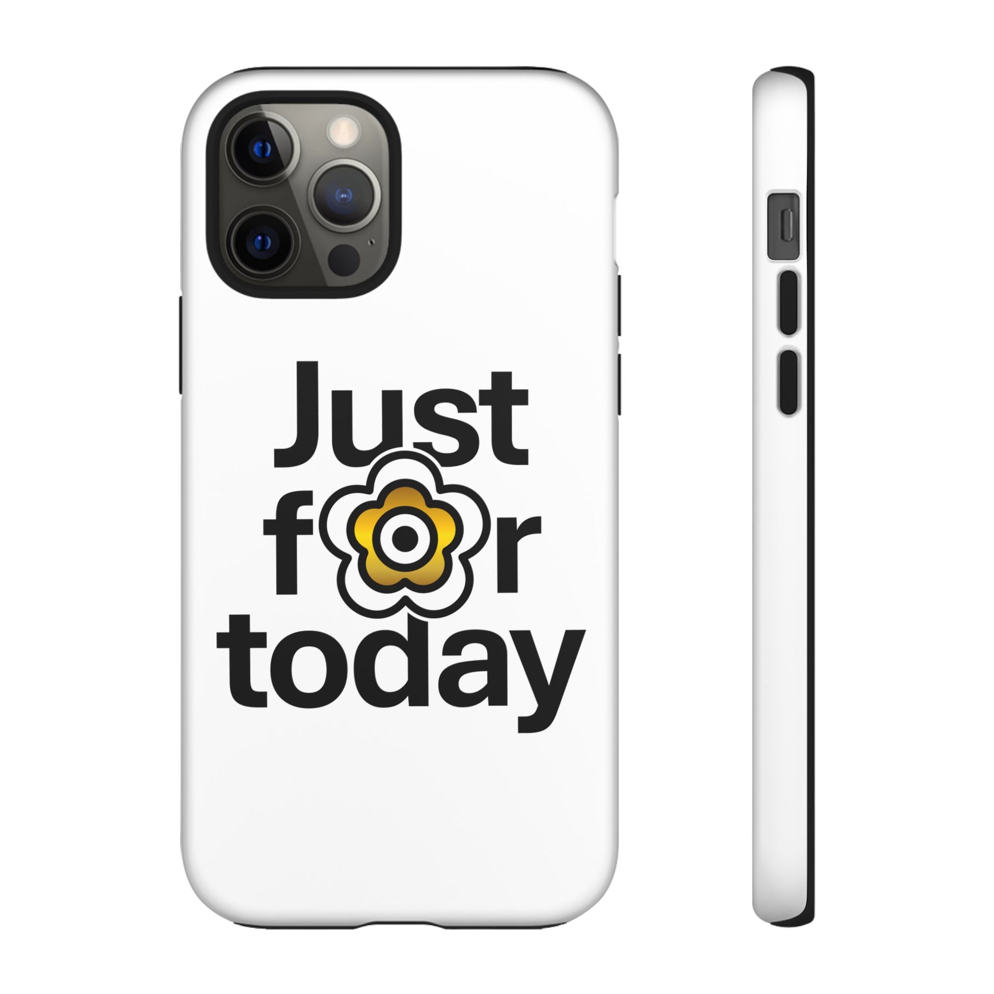 P🌺🌺P2Poppies Just for Today i-Phone Case – Inspirational Recovery Protection